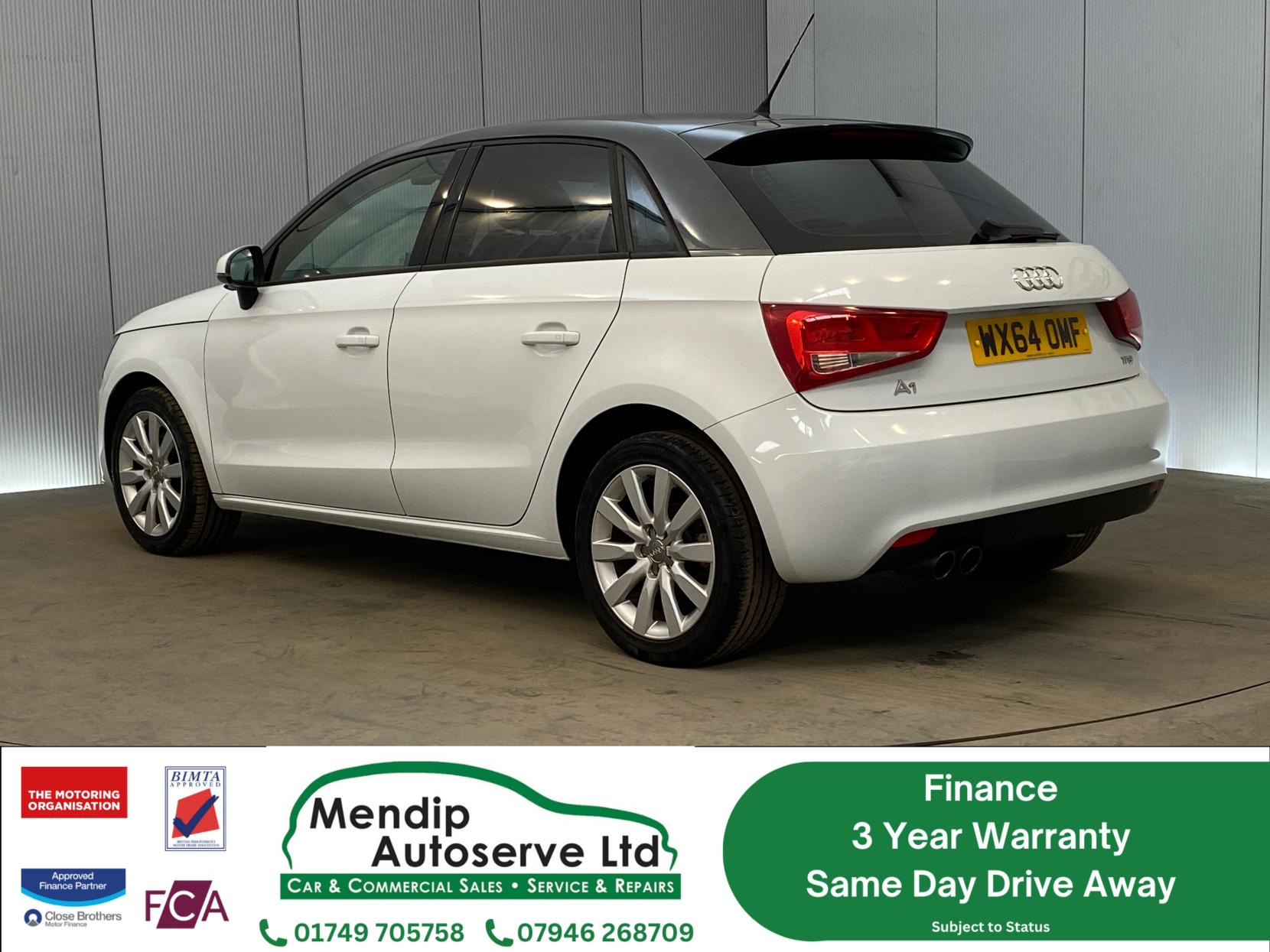 Audi A1 1.4 TFSI Contrast Edition Plus Sportback 5dr Petrol S Tronic Euro 5 (s/s) (122 ps)