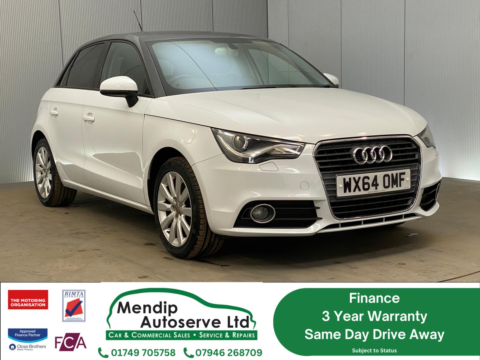 Audi A1 1.4 TFSI Contrast Edition Plus Sportback 5dr Petrol S Tronic Euro 5 (s/s) (122 ps)