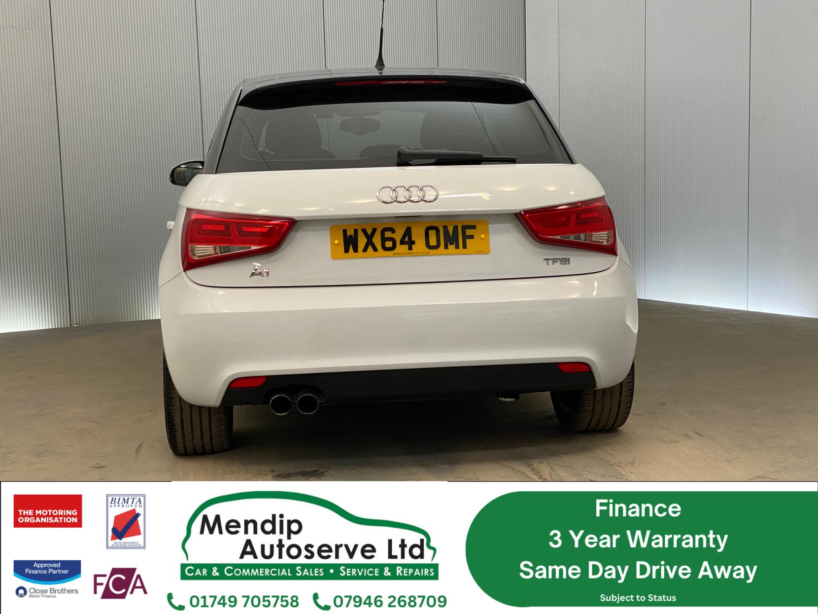 Audi A1 1.4 TFSI Contrast Edition Plus Sportback 5dr Petrol S Tronic Euro 5 (s/s) (122 ps)