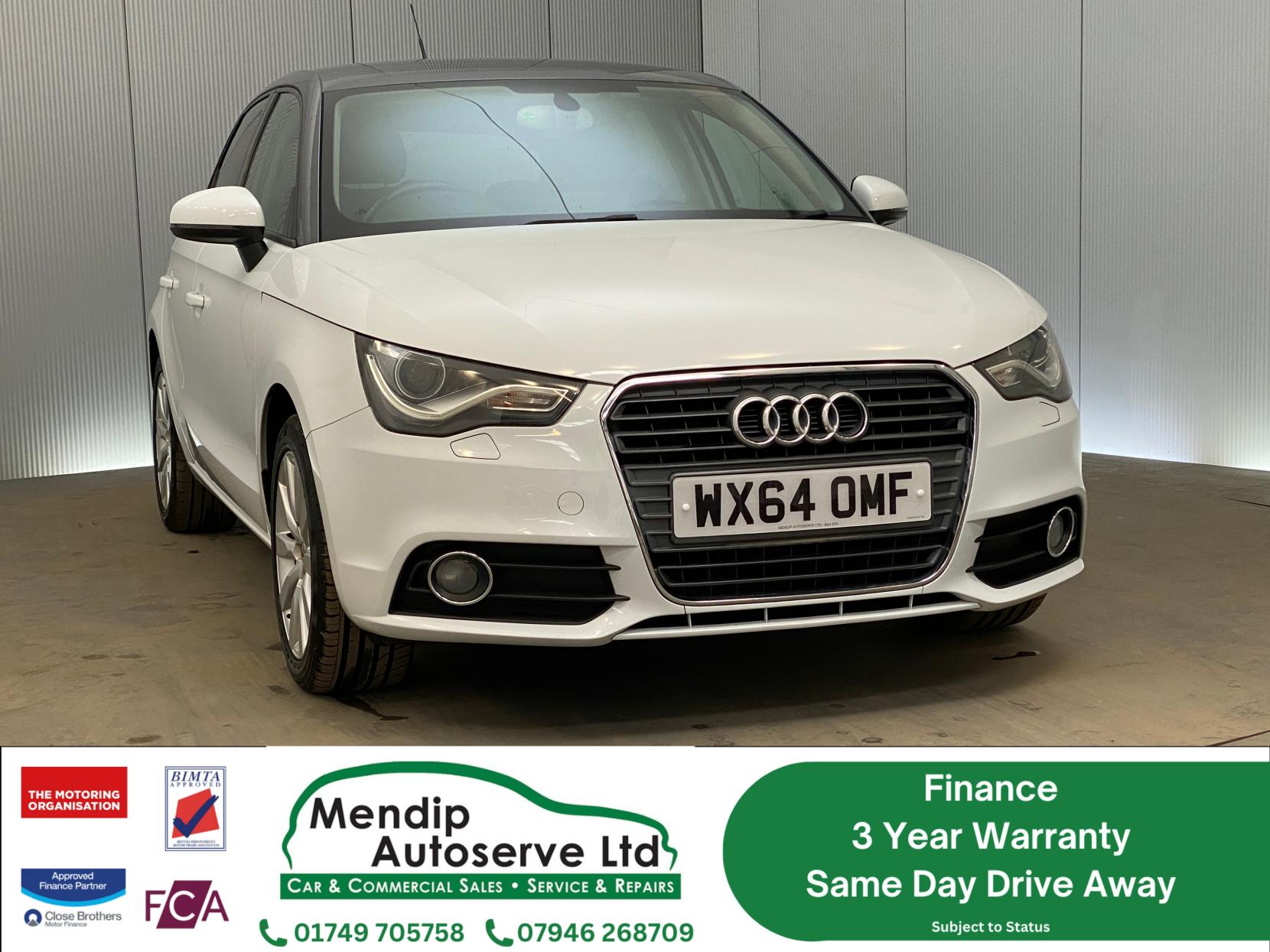 Audi A1 1.4 TFSI Contrast Edition Plus Sportback 5dr Petrol S Tronic Euro 5 (s/s) (122 ps)