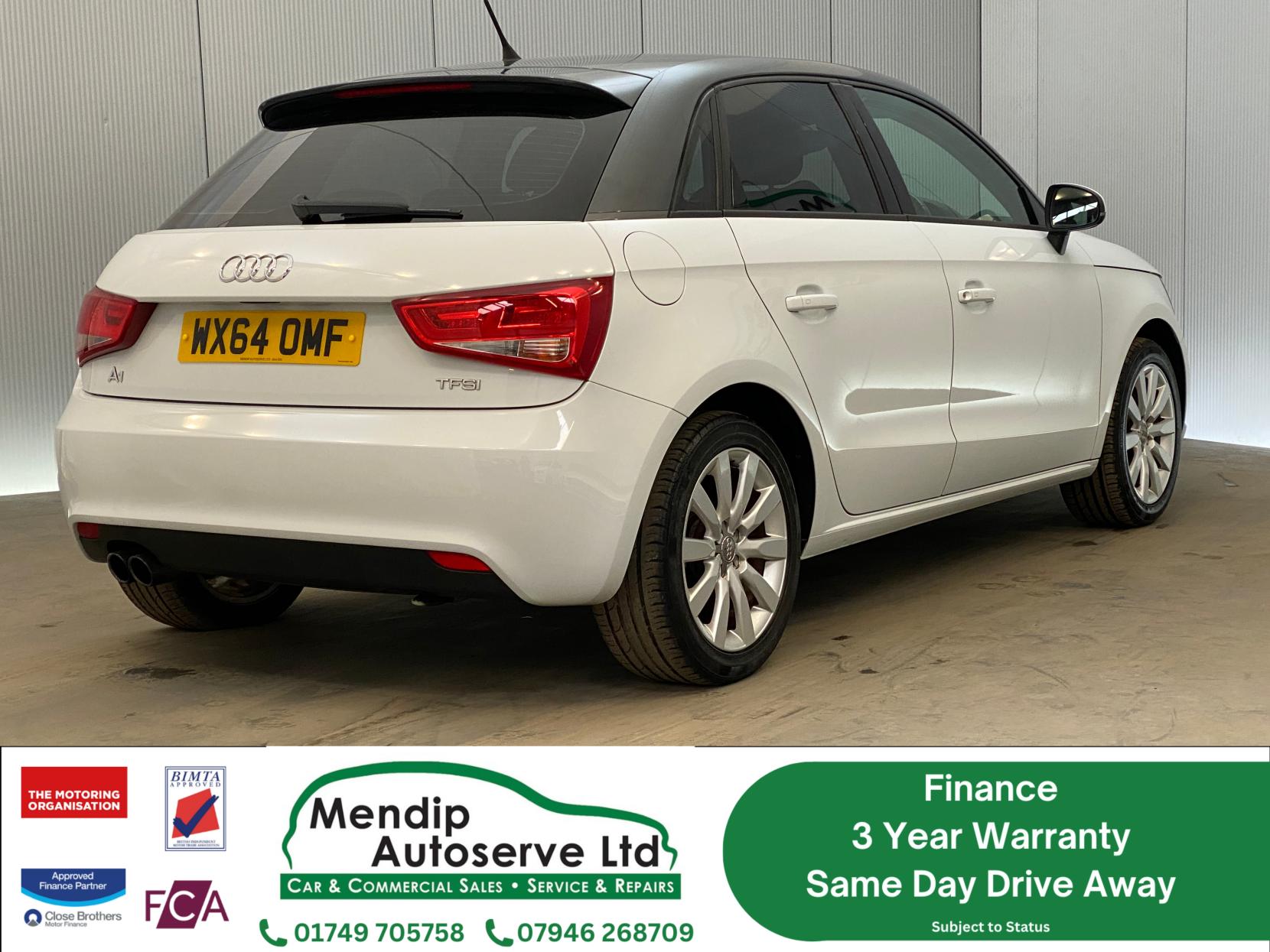 Audi A1 1.4 TFSI Contrast Edition Plus Sportback 5dr Petrol S Tronic Euro 5 (s/s) (122 ps)