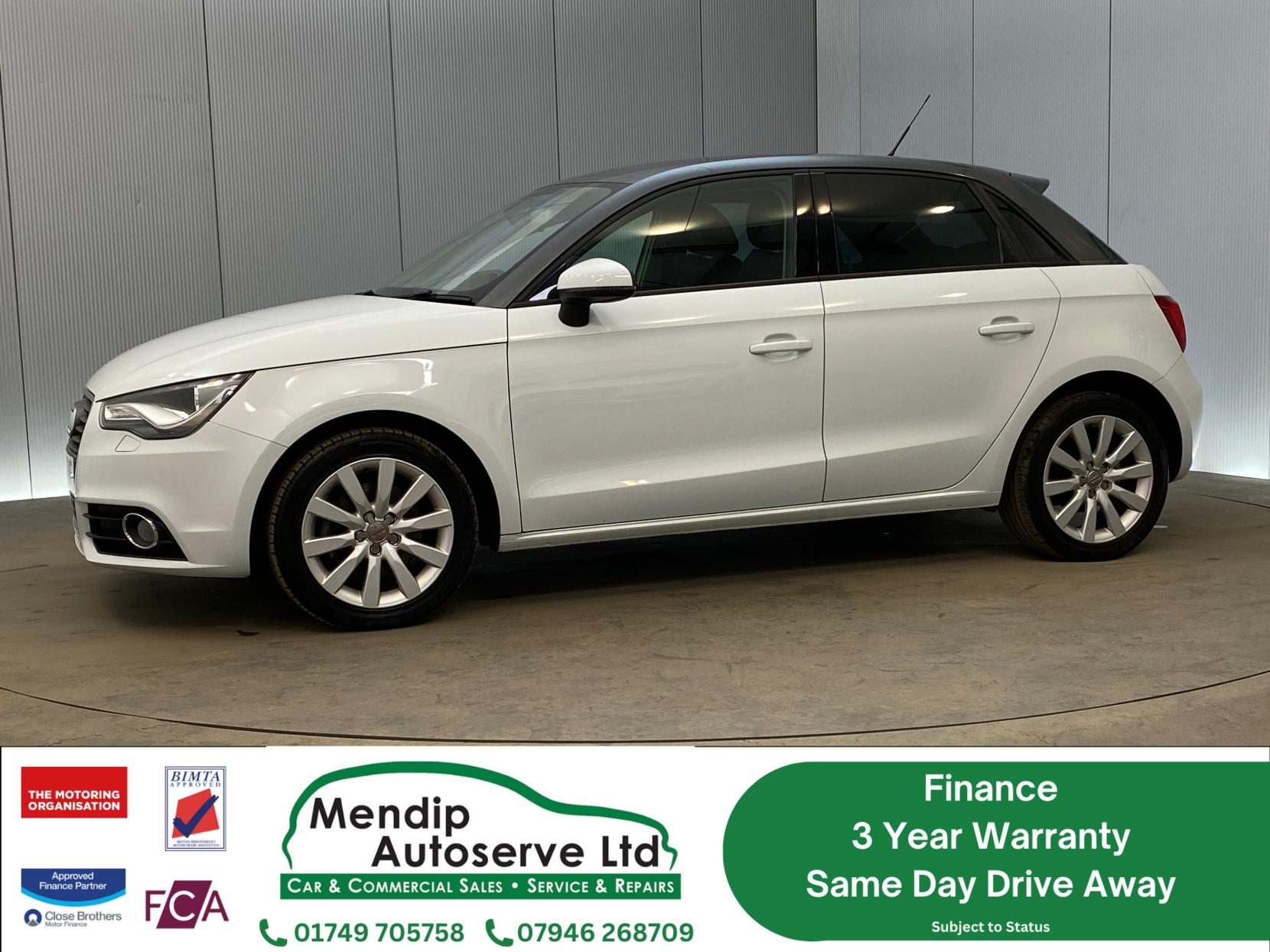 Audi A1 1.4 TFSI Contrast Edition Plus Sportback 5dr Petrol S Tronic Euro 5 (s/s) (122 ps)