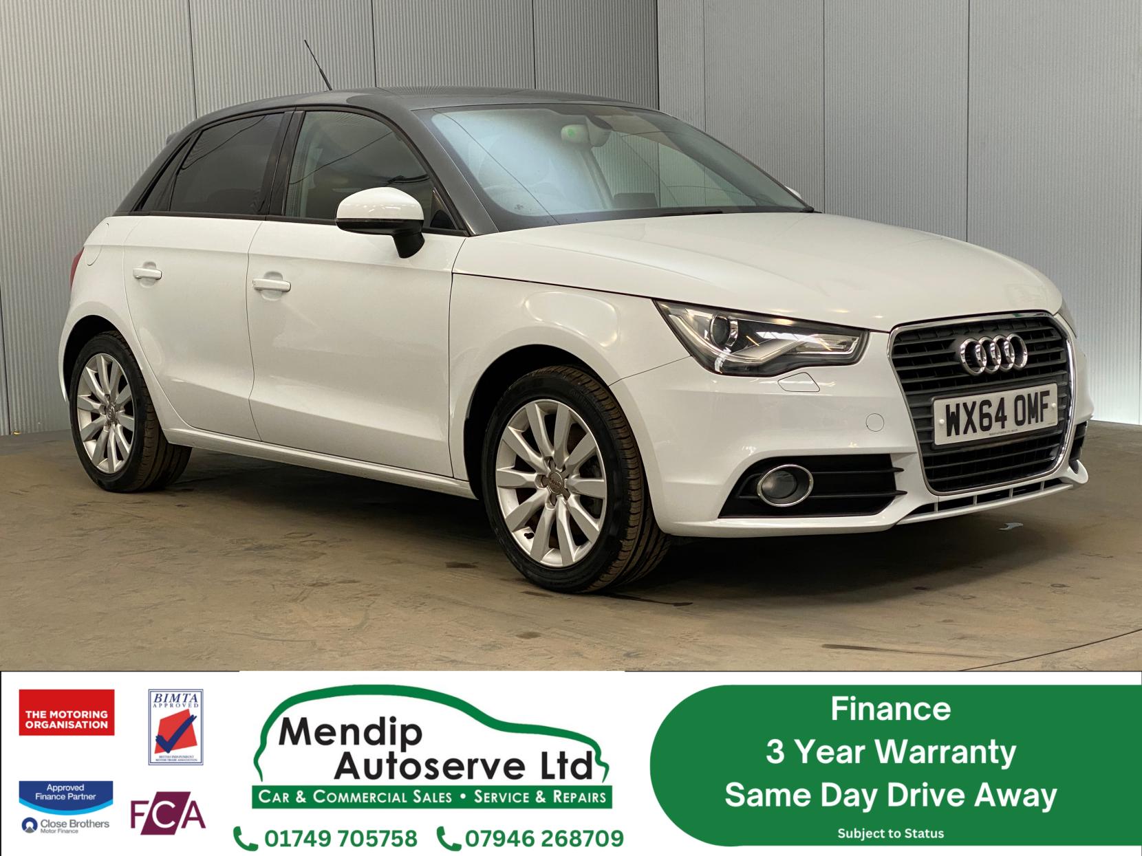 Audi A1 1.4 TFSI Contrast Edition Plus Sportback 5dr Petrol S Tronic Euro 5 (s/s) (122 ps)