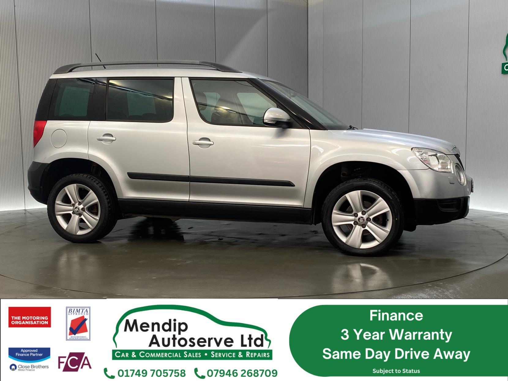 Skoda Yeti 2.0 TDI SE SUV 5dr Diesel DSG 4WD Euro 5 (140 ps)