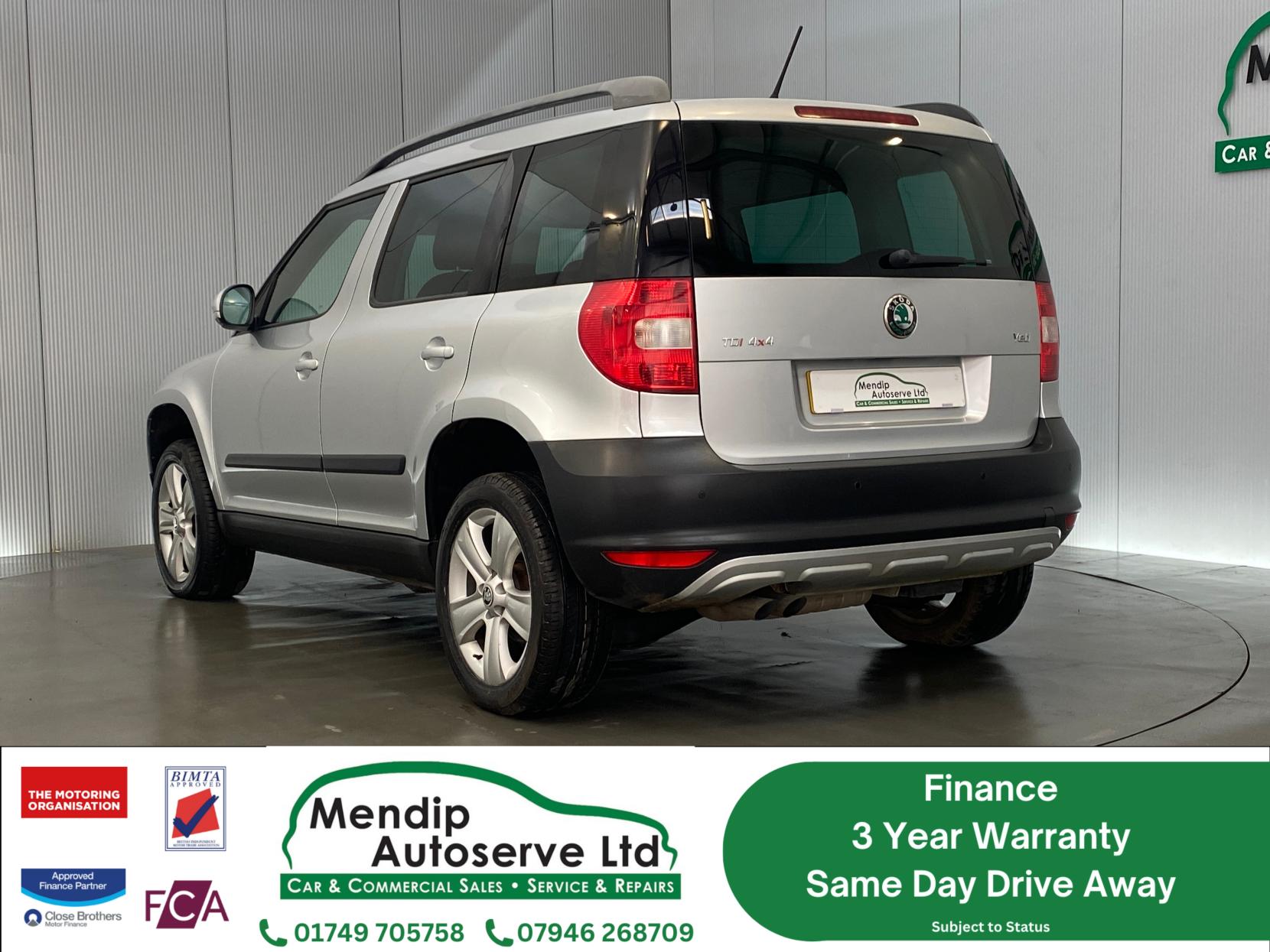 Skoda Yeti 2.0 TDI SE SUV 5dr Diesel DSG 4WD Euro 5 (140 ps)