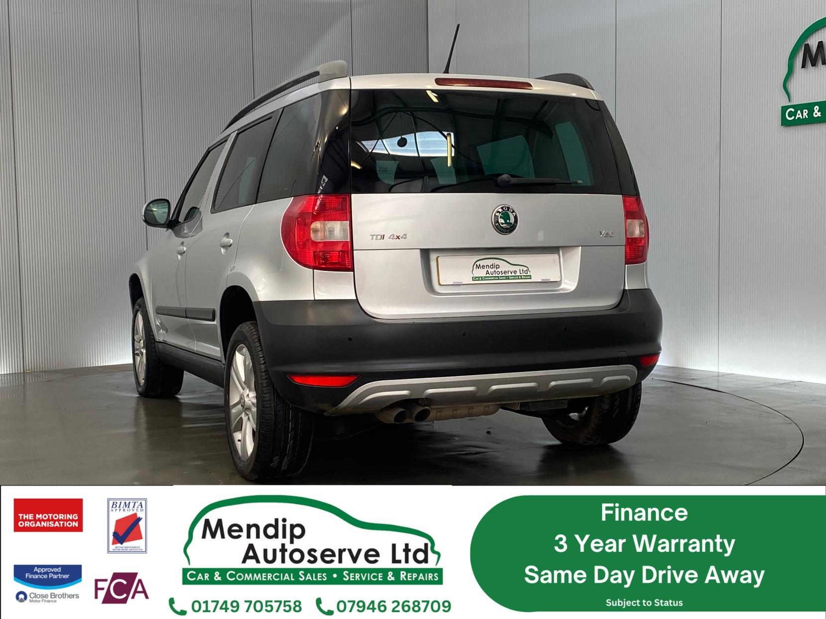 Skoda Yeti 2.0 TDI SE SUV 5dr Diesel DSG 4WD Euro 5 (140 ps)