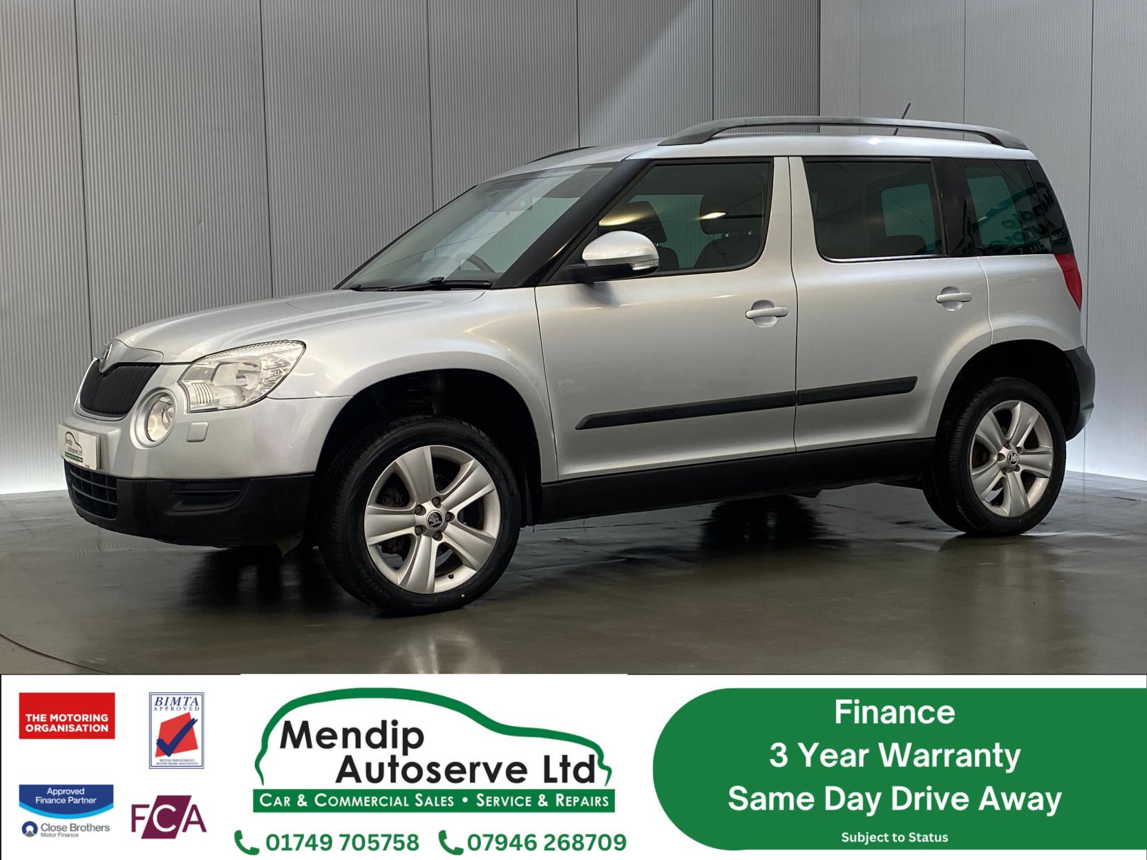 Skoda Yeti 2.0 TDI SE SUV 5dr Diesel DSG 4WD Euro 5 (140 ps)