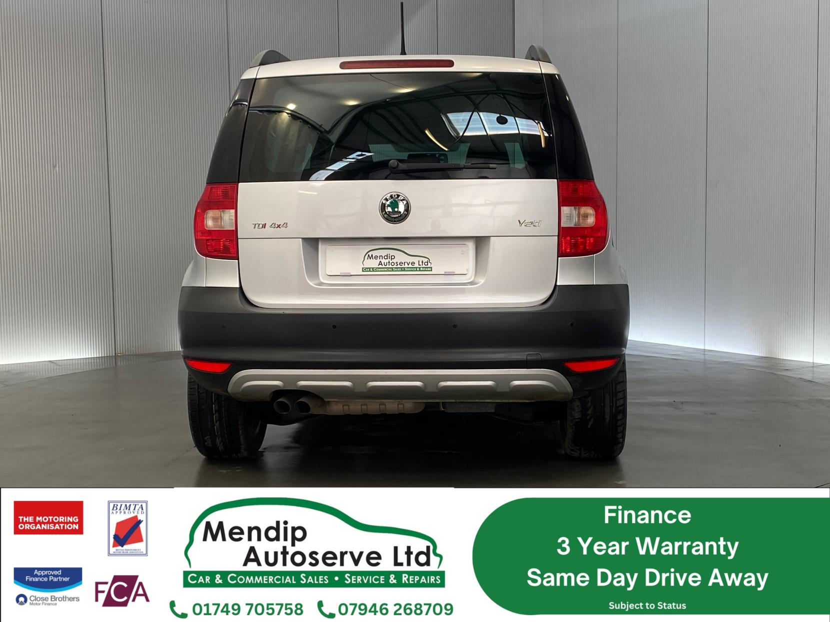 Skoda Yeti 2.0 TDI SE SUV 5dr Diesel DSG 4WD Euro 5 (140 ps)