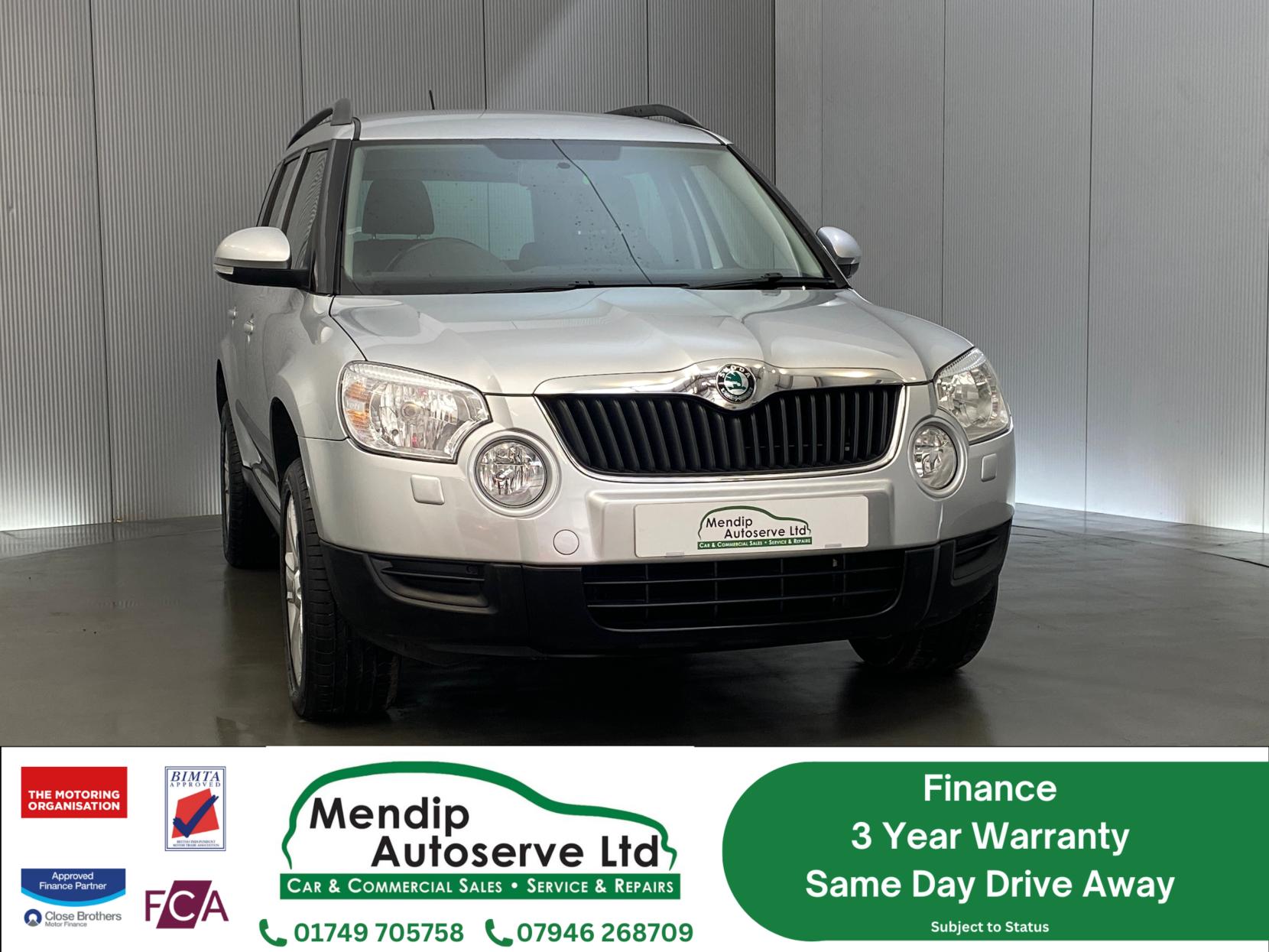 Skoda Yeti 2.0 TDI SE SUV 5dr Diesel DSG 4WD Euro 5 (140 ps)