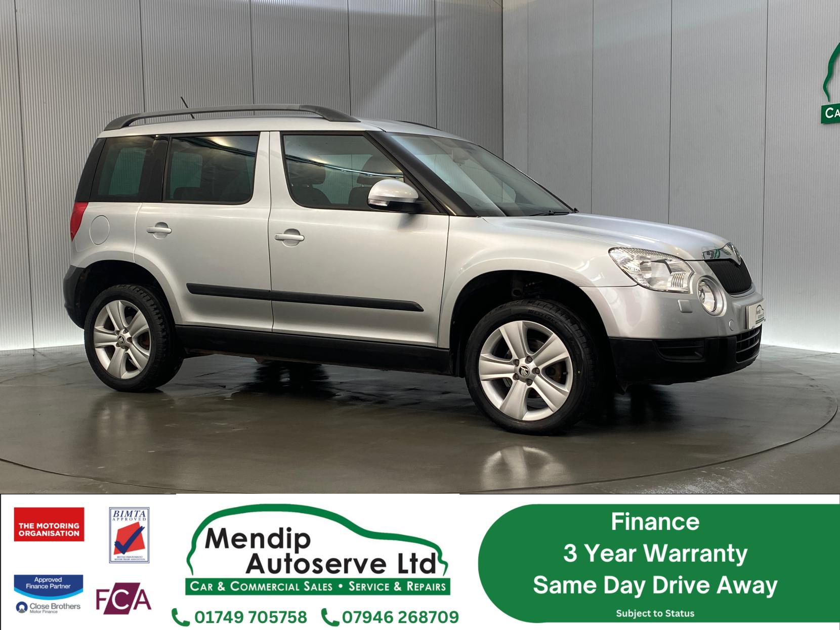 Skoda Yeti 2.0 TDI SE SUV 5dr Diesel DSG 4WD Euro 5 (140 ps)