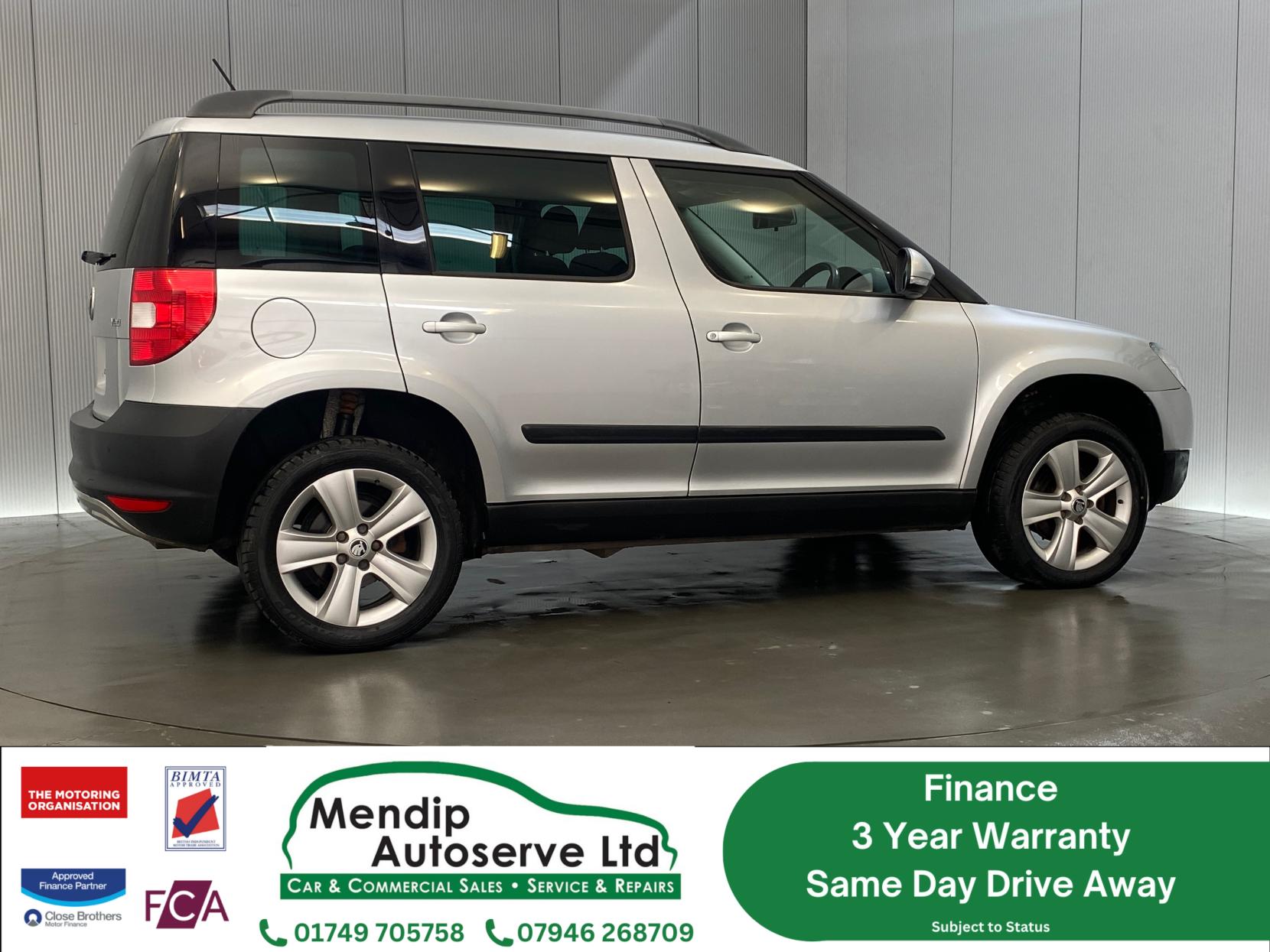 Skoda Yeti 2.0 TDI SE SUV 5dr Diesel DSG 4WD Euro 5 (140 ps)