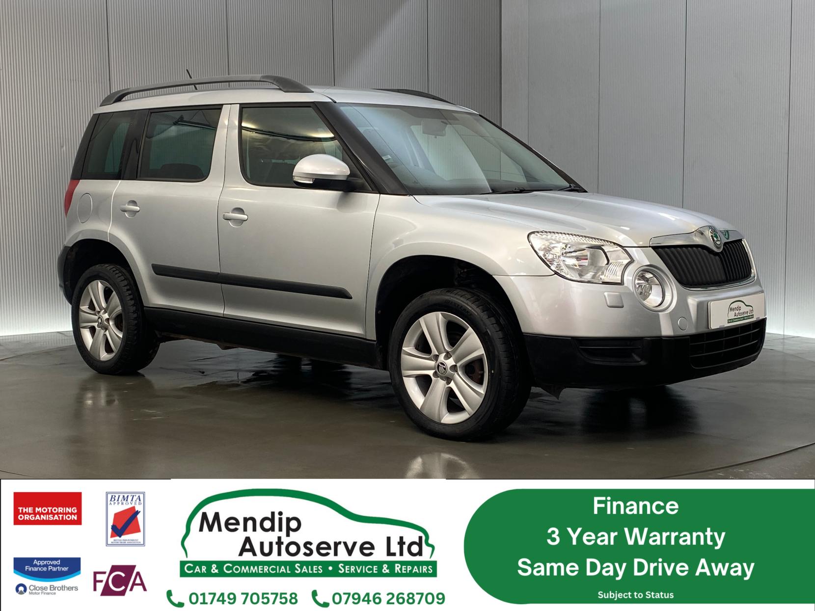 Skoda Yeti 2.0 TDI SE SUV 5dr Diesel DSG 4WD Euro 5 (140 ps)