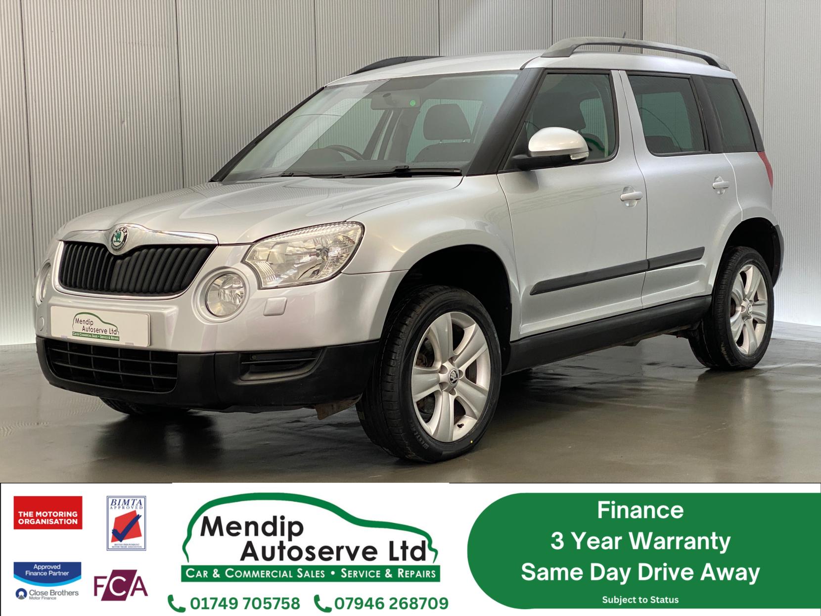Skoda Yeti 2.0 TDI SE SUV 5dr Diesel DSG 4WD Euro 5 (140 ps)