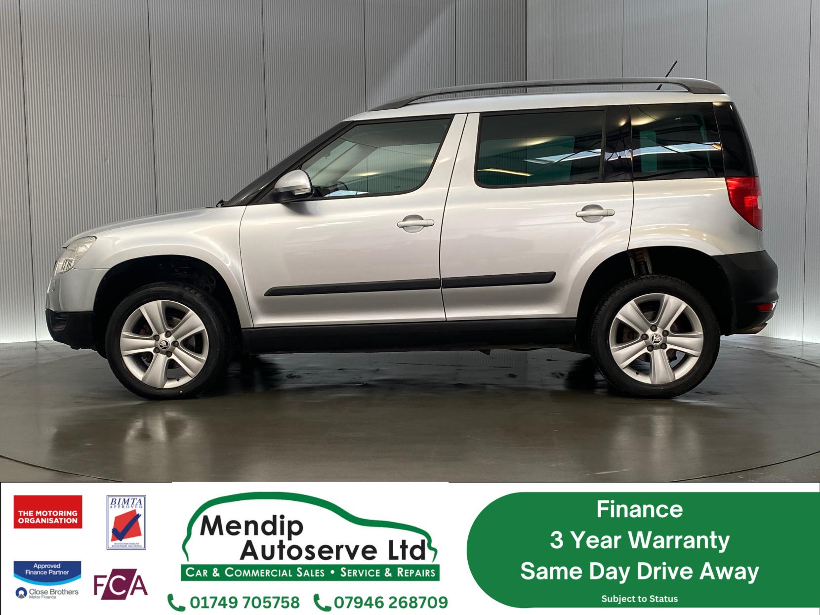 Skoda Yeti 2.0 TDI SE SUV 5dr Diesel DSG 4WD Euro 5 (140 ps)