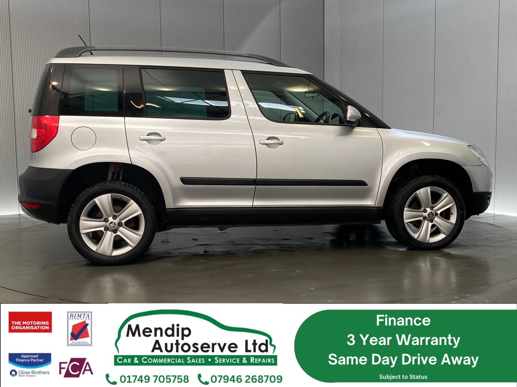 Skoda Yeti 2.0 TDI SE SUV 5dr Diesel DSG 4WD Euro 5 (140 ps)