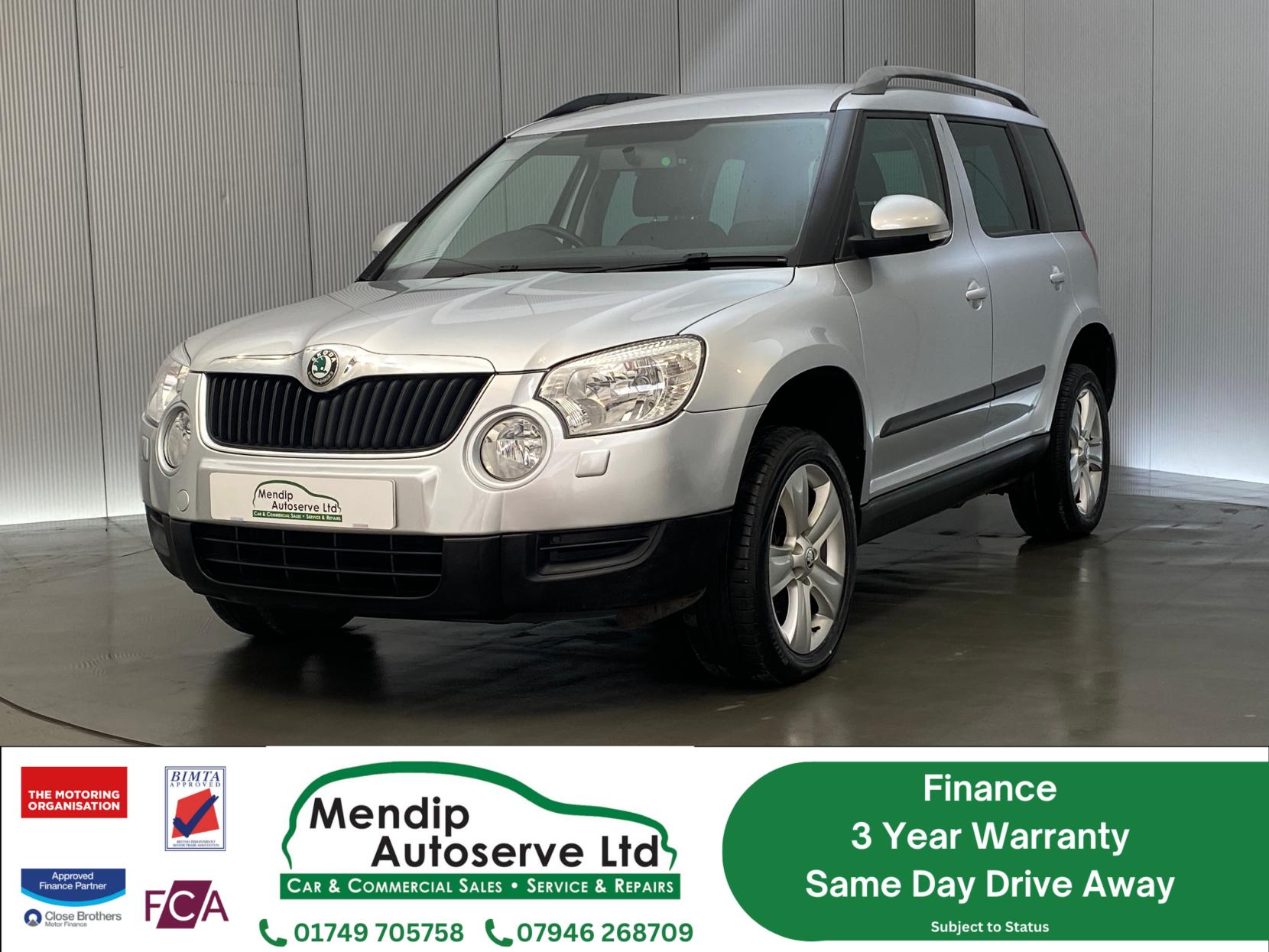 Skoda Yeti 2.0 TDI SE SUV 5dr Diesel DSG 4WD Euro 5 (140 ps)