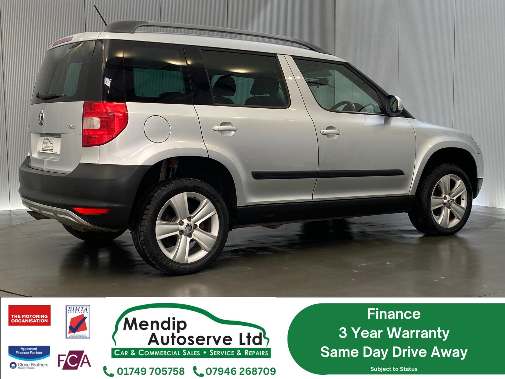 Skoda Yeti 2.0 TDI SE SUV 5dr Diesel DSG 4WD Euro 5 (140 ps)