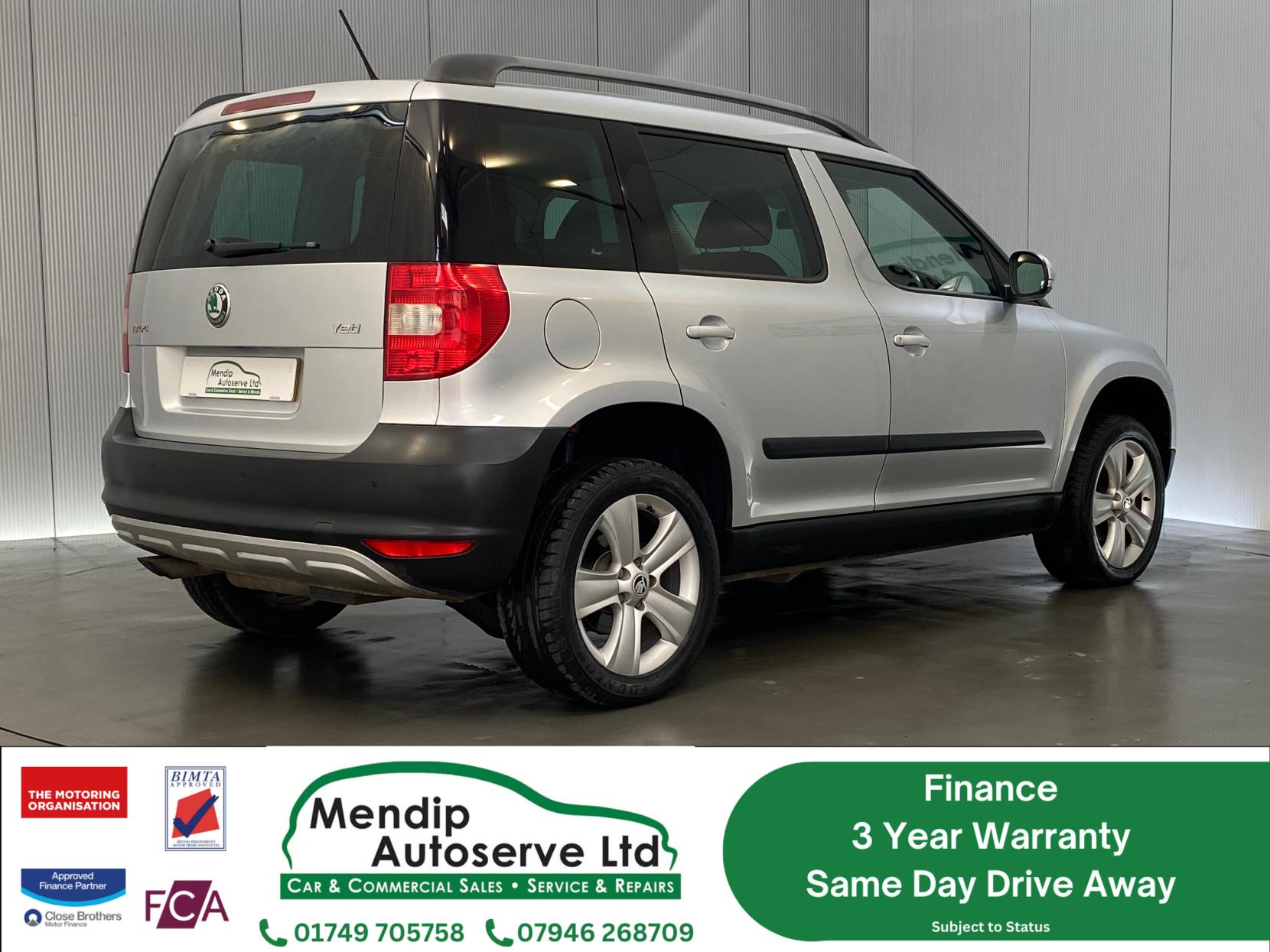 Skoda Yeti 2.0 TDI SE SUV 5dr Diesel DSG 4WD Euro 5 (140 ps)