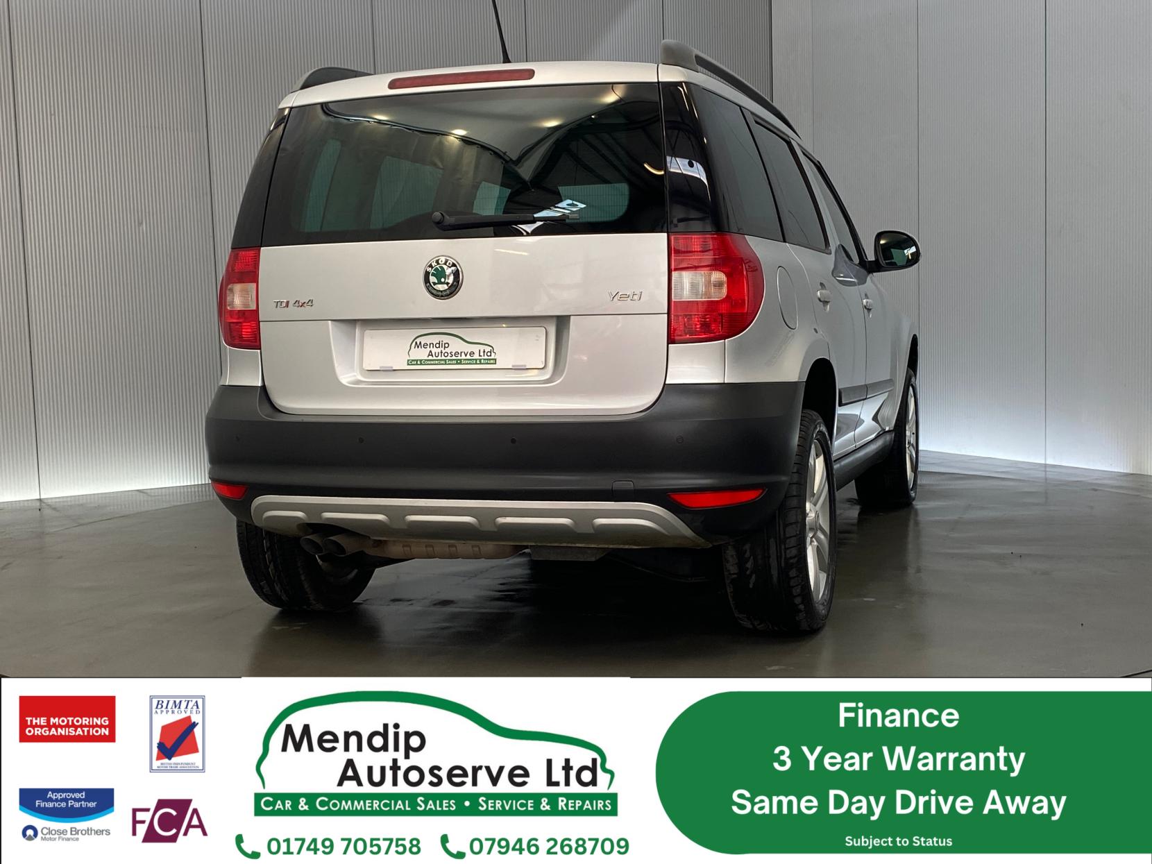 Skoda Yeti 2.0 TDI SE SUV 5dr Diesel DSG 4WD Euro 5 (140 ps)