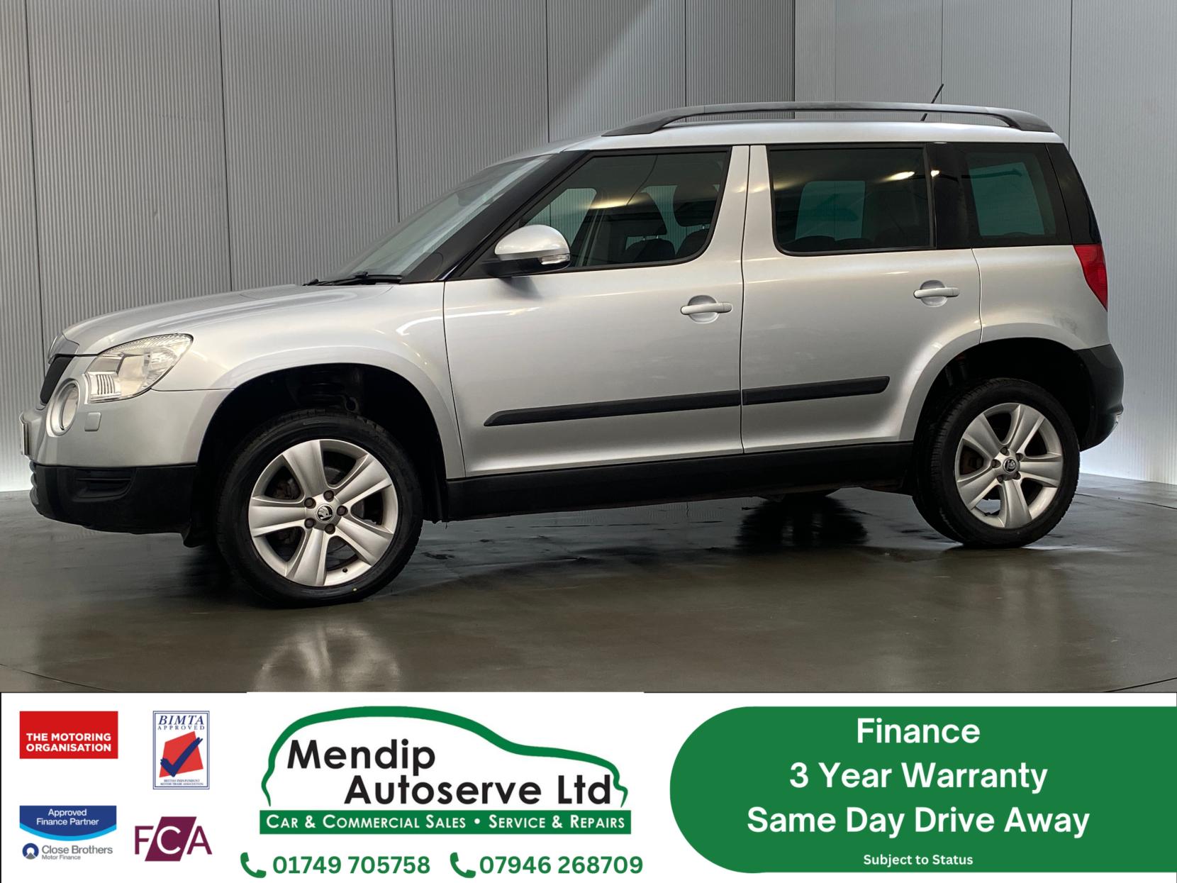 Skoda Yeti 2.0 TDI SE SUV 5dr Diesel DSG 4WD Euro 5 (140 ps)