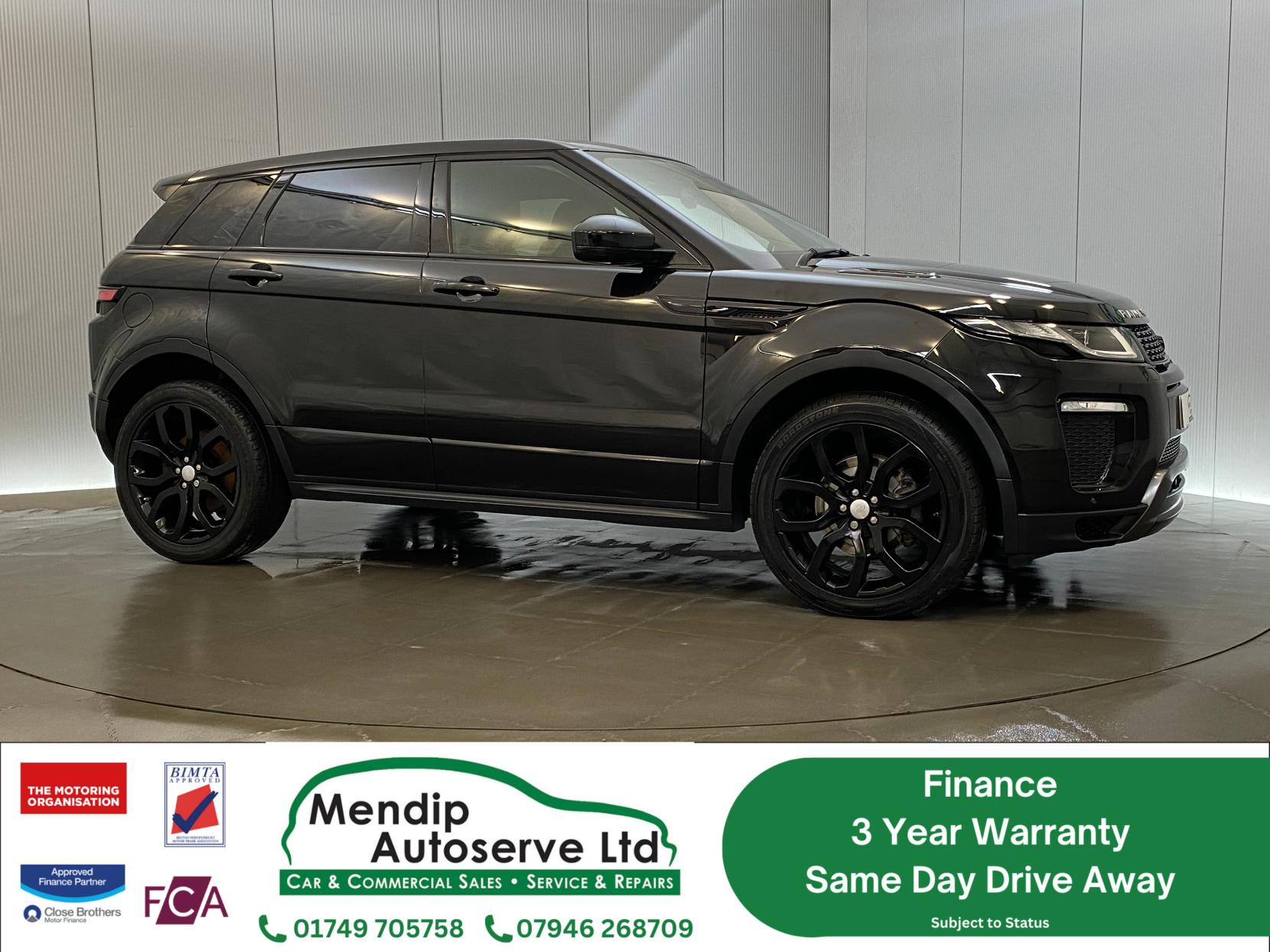 Land Rover Range Rover Evoque 2.0 TD4 HSE Dynamic SUV 5dr Diesel Auto 4WD Euro 6 (s/s) (180 ps)