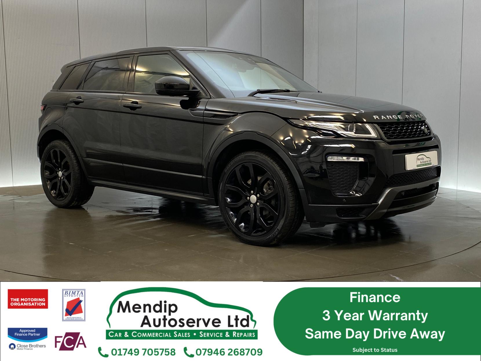 Land Rover Range Rover Evoque 2.0 TD4 HSE Dynamic SUV 5dr Diesel Auto 4WD Euro 6 (s/s) (180 ps)