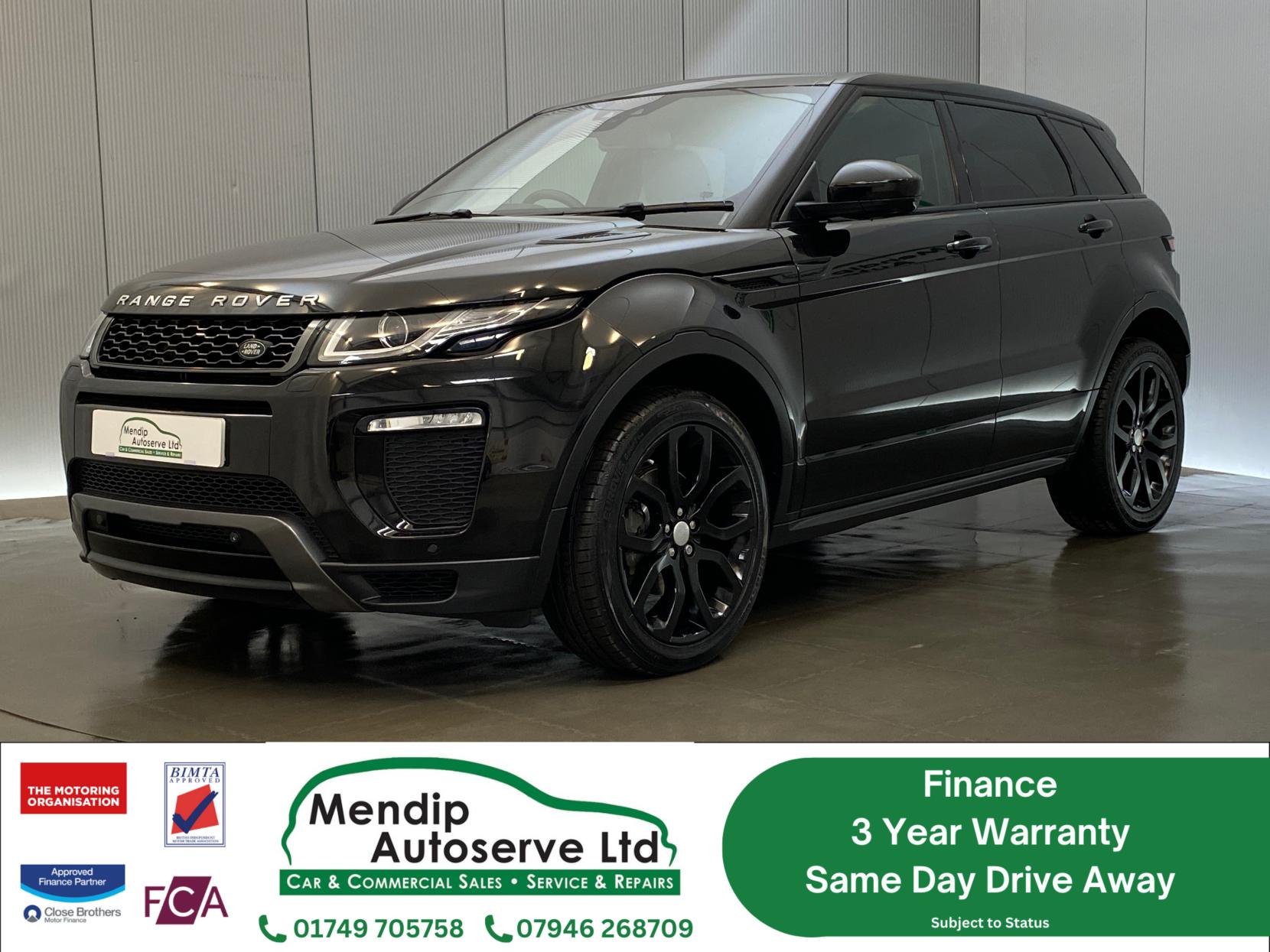 Land Rover Range Rover Evoque 2.0 TD4 HSE Dynamic SUV 5dr Diesel Auto 4WD Euro 6 (s/s) (180 ps)