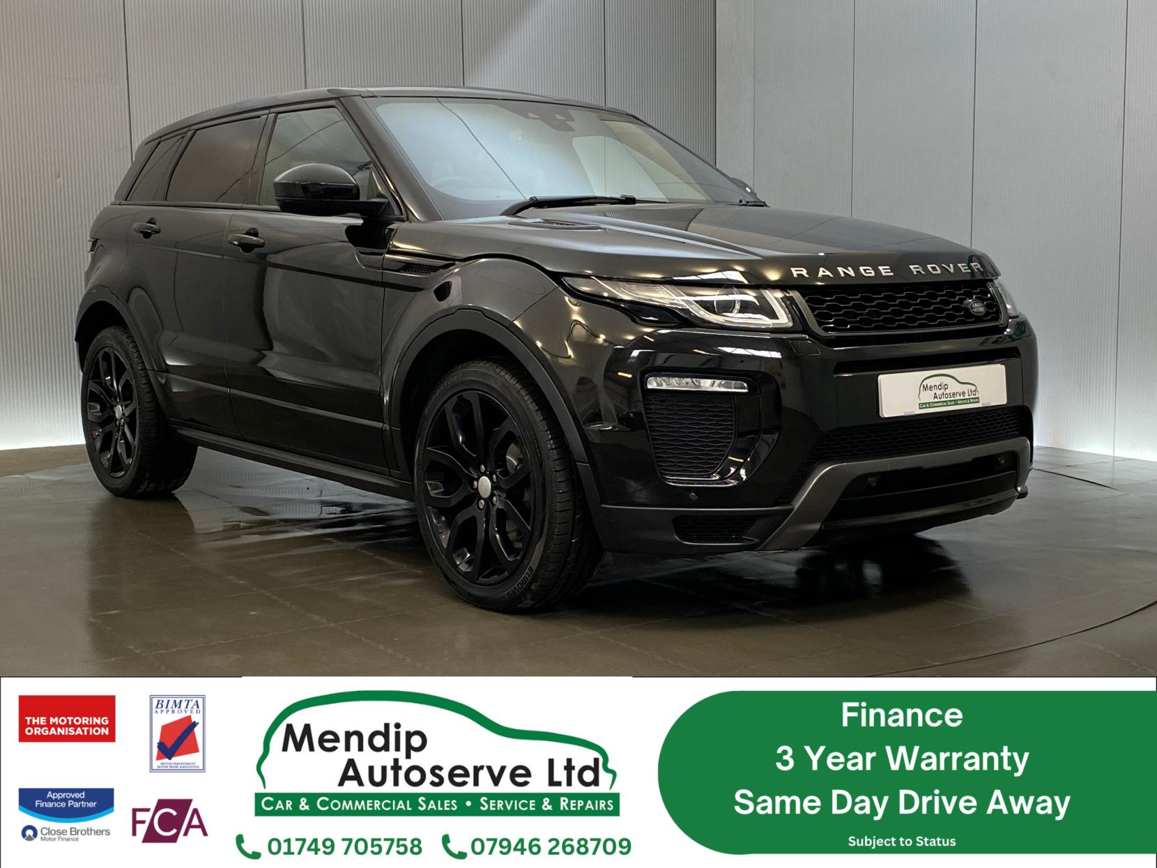 Land Rover Range Rover Evoque 2.0 TD4 HSE Dynamic SUV 5dr Diesel Auto 4WD Euro 6 (s/s) (180 ps)