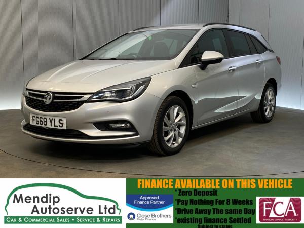 Vauxhall Astra 1.6 CDTi BlueInjection Tech Line Nav Sports Tourer 5dr Diesel Manual Euro 6 (s/s) (136 ps)