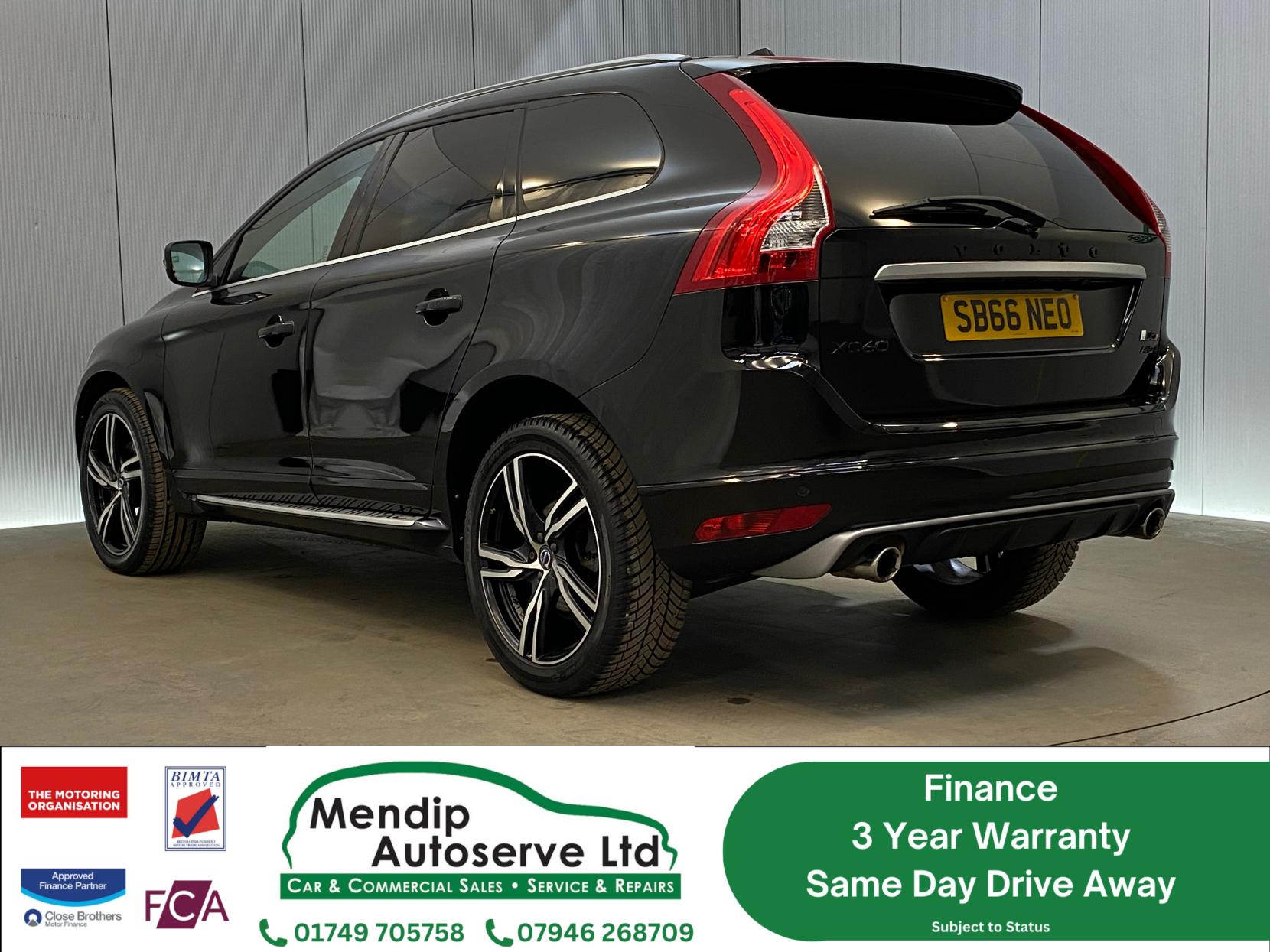 Volvo XC60 2.4 D5 R-Design Lux Nav SUV 5dr Diesel Auto AWD Euro 6 (s/s) (220 ps)