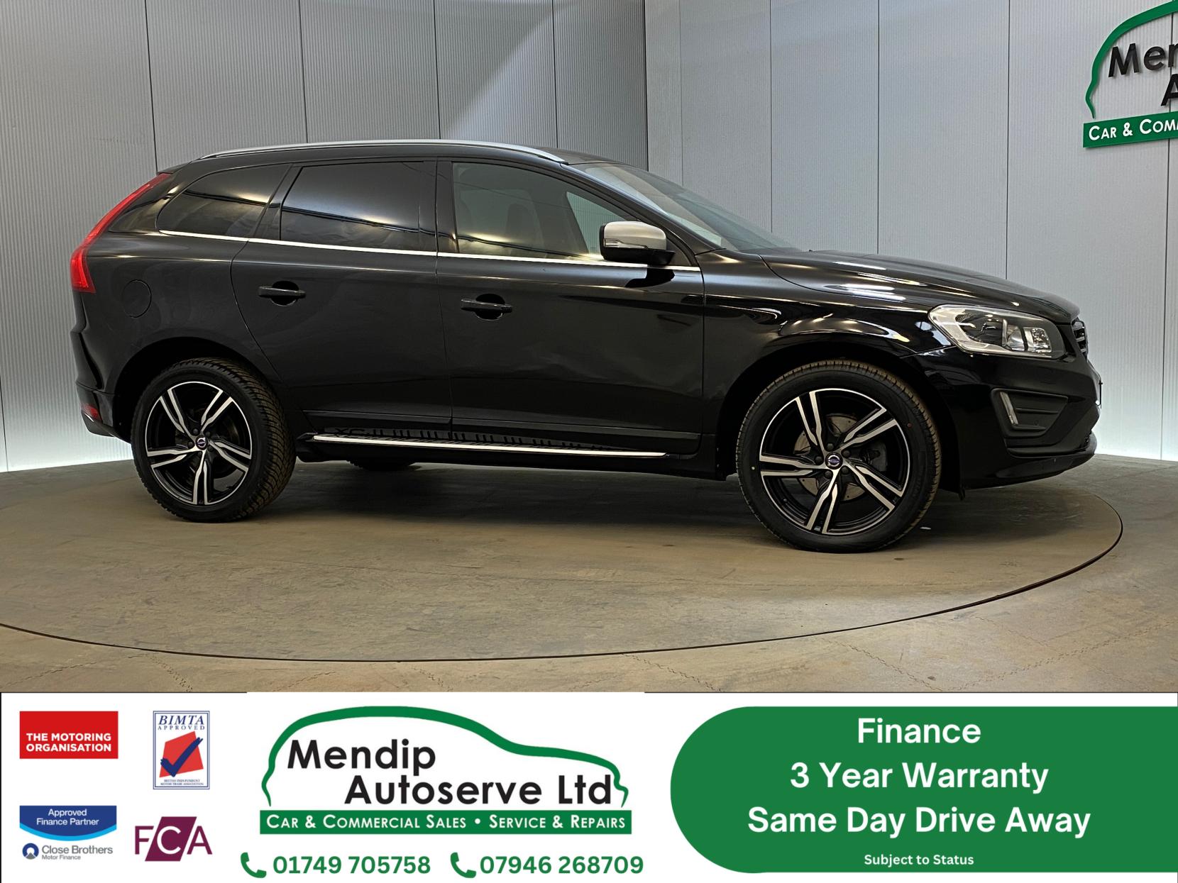 Volvo XC60 2.4 D5 R-Design Lux Nav SUV 5dr Diesel Auto AWD Euro 6 (s/s) (220 ps)