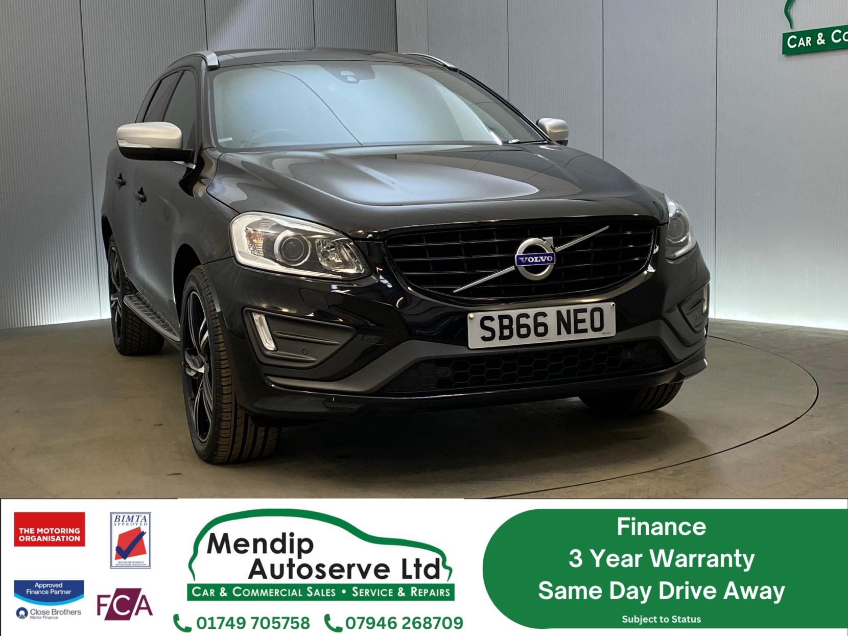 Volvo XC60 2.4 D5 R-Design Lux Nav SUV 5dr Diesel Auto AWD Euro 6 (s/s) (220 ps)