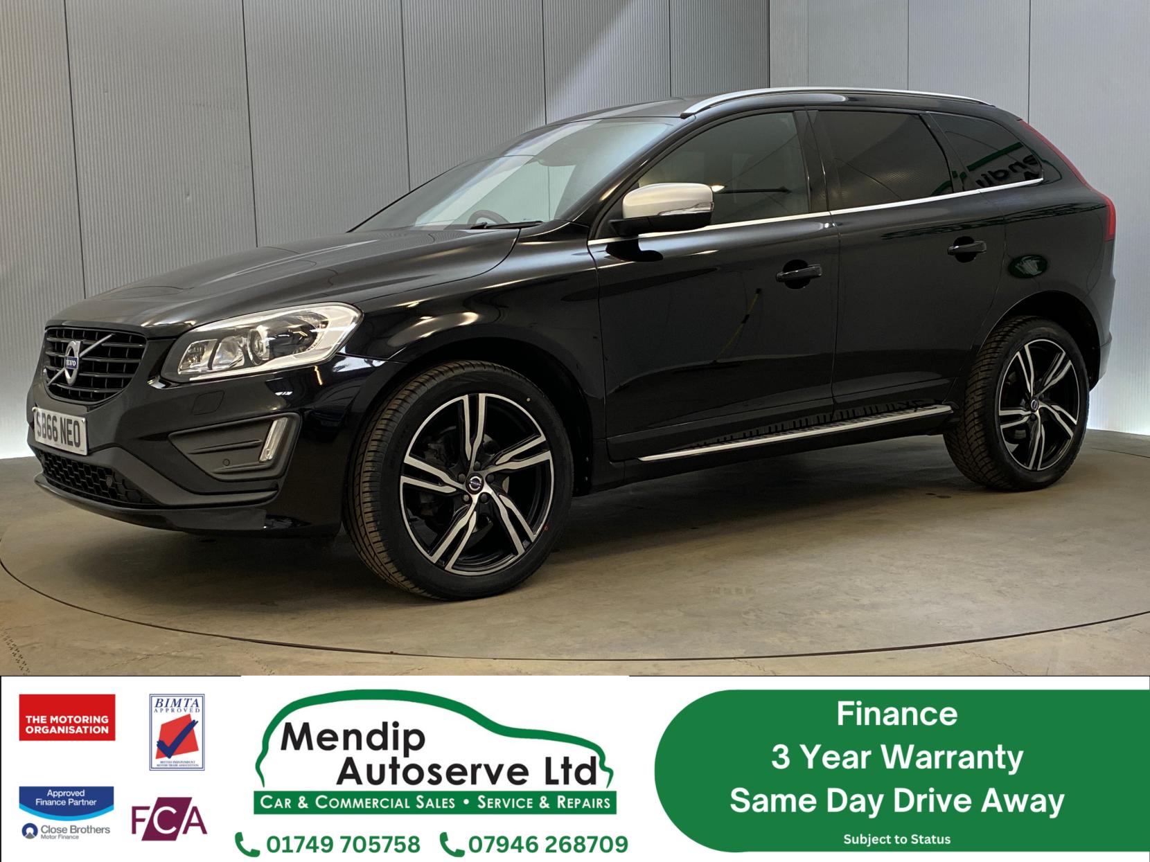 Volvo XC60 2.4 D5 R-Design Lux Nav SUV 5dr Diesel Auto AWD Euro 6 (s/s) (220 ps)