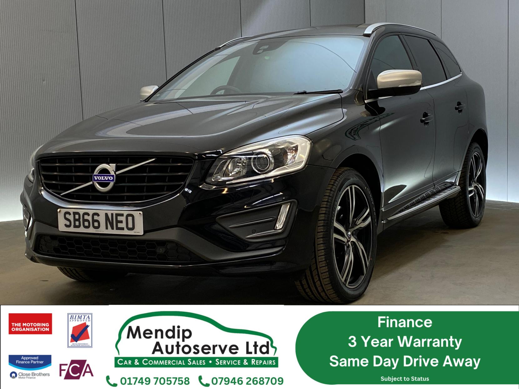 Volvo XC60 2.4 D5 R-Design Lux Nav SUV 5dr Diesel Auto AWD Euro 6 (s/s) (220 ps)