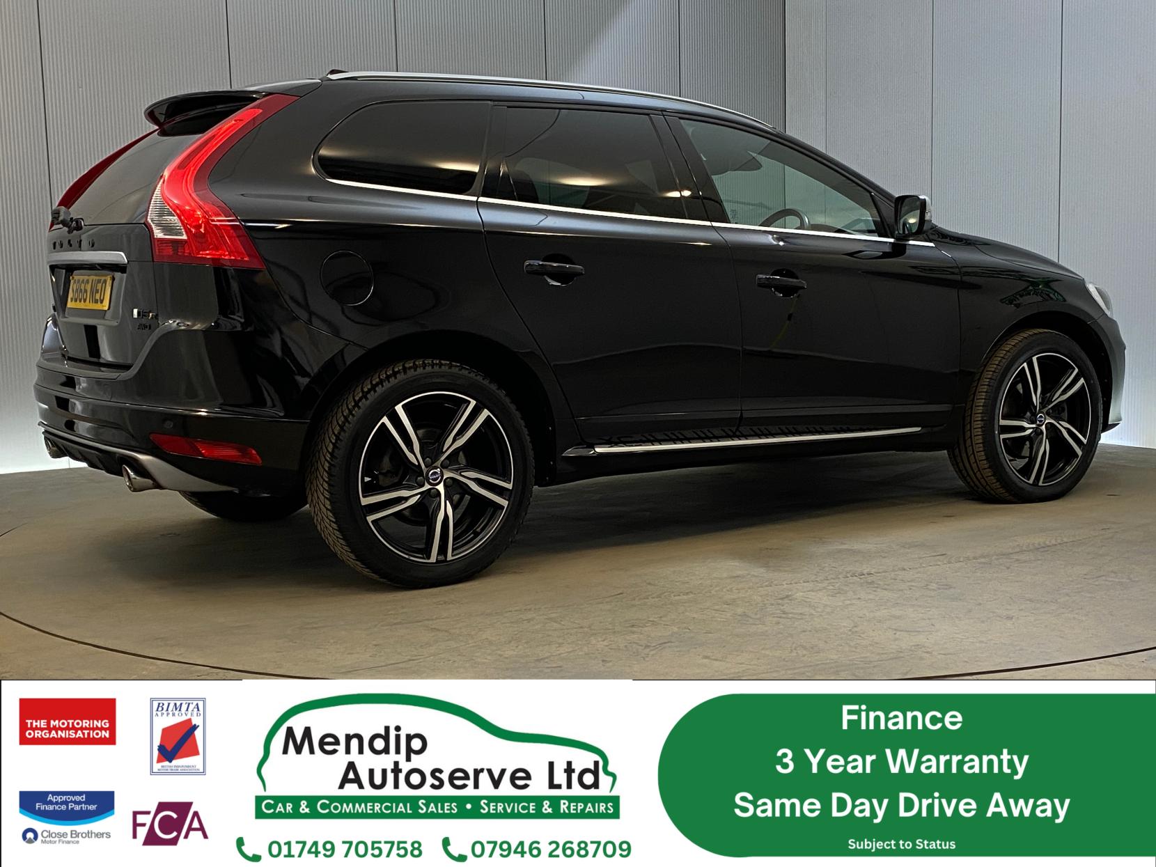 Volvo XC60 2.4 D5 R-Design Lux Nav SUV 5dr Diesel Auto AWD Euro 6 (s/s) (220 ps)