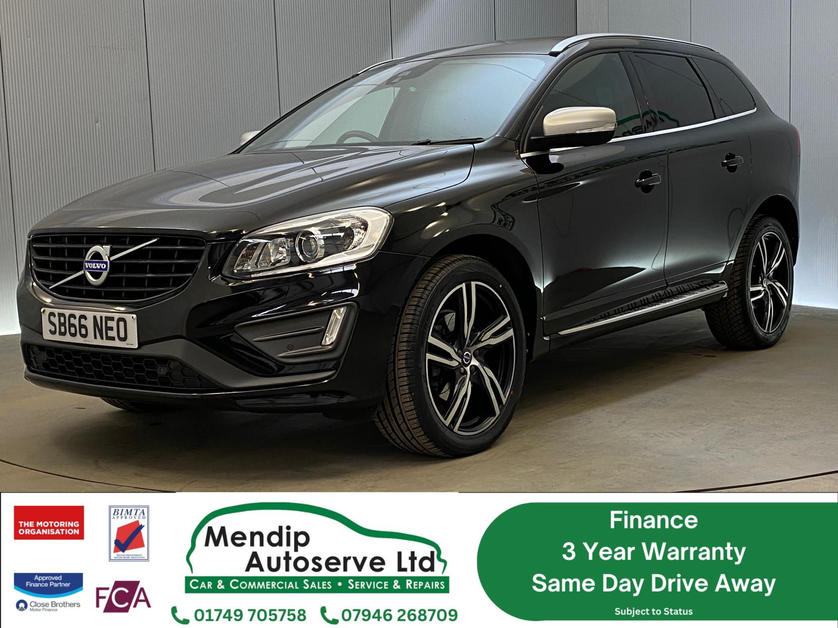 Volvo XC60 2.4 D5 R-Design Lux Nav SUV 5dr Diesel Auto AWD Euro 6 (s/s) (220 ps)