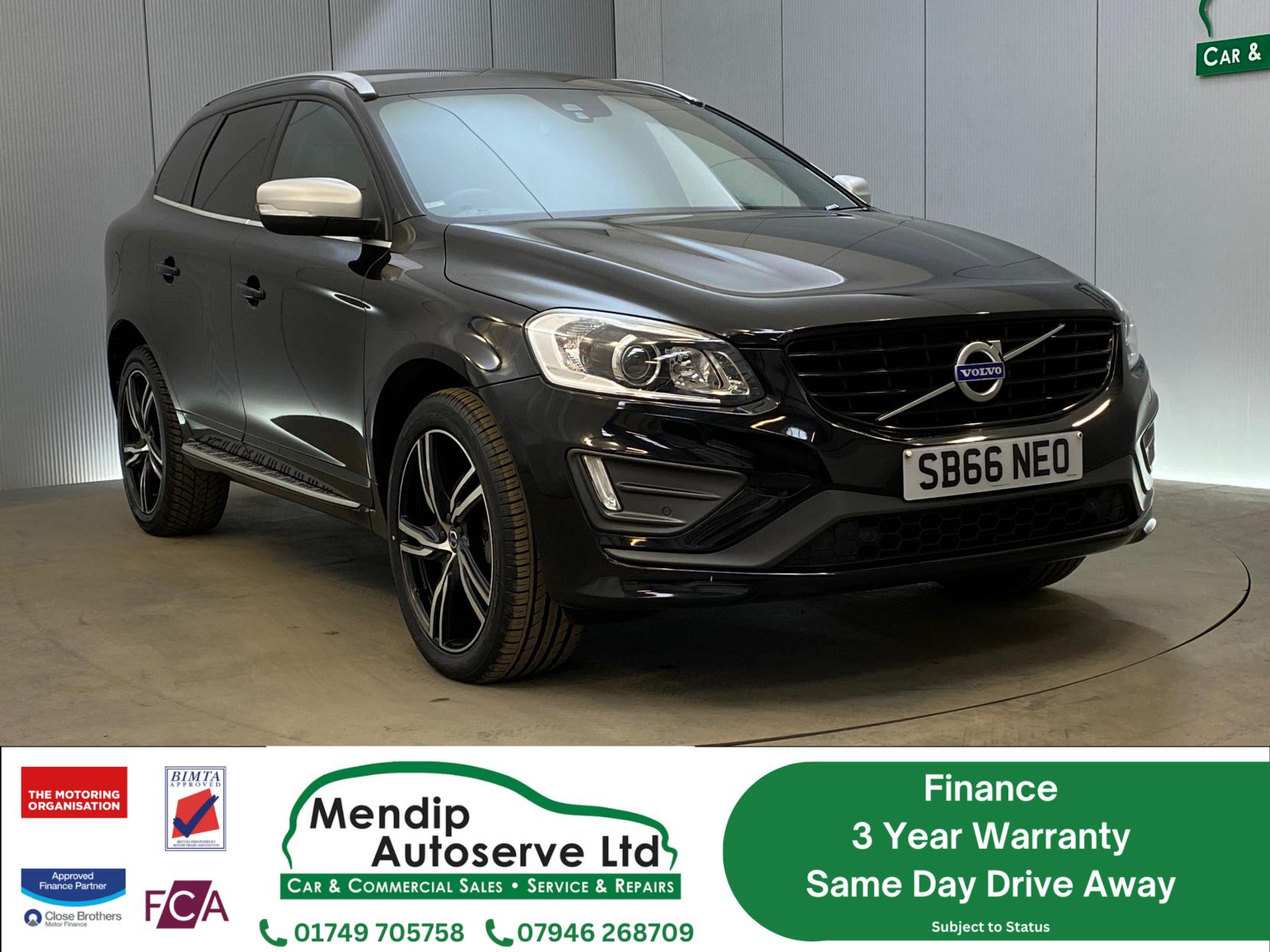 Volvo XC60 2.4 D5 R-Design Lux Nav SUV 5dr Diesel Auto AWD Euro 6 (s/s) (220 ps)