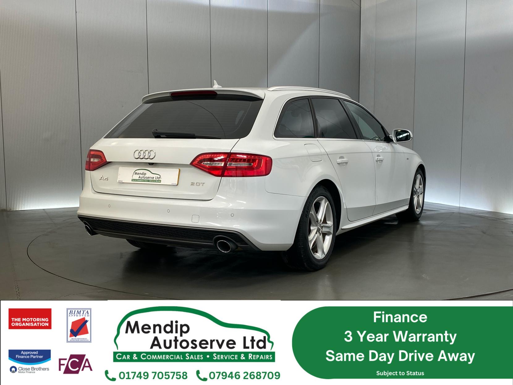 Audi A4 Avant 2.0 TFSI S line Estate 5dr Petrol Multitronic Euro 5 (s/s) (211 ps)