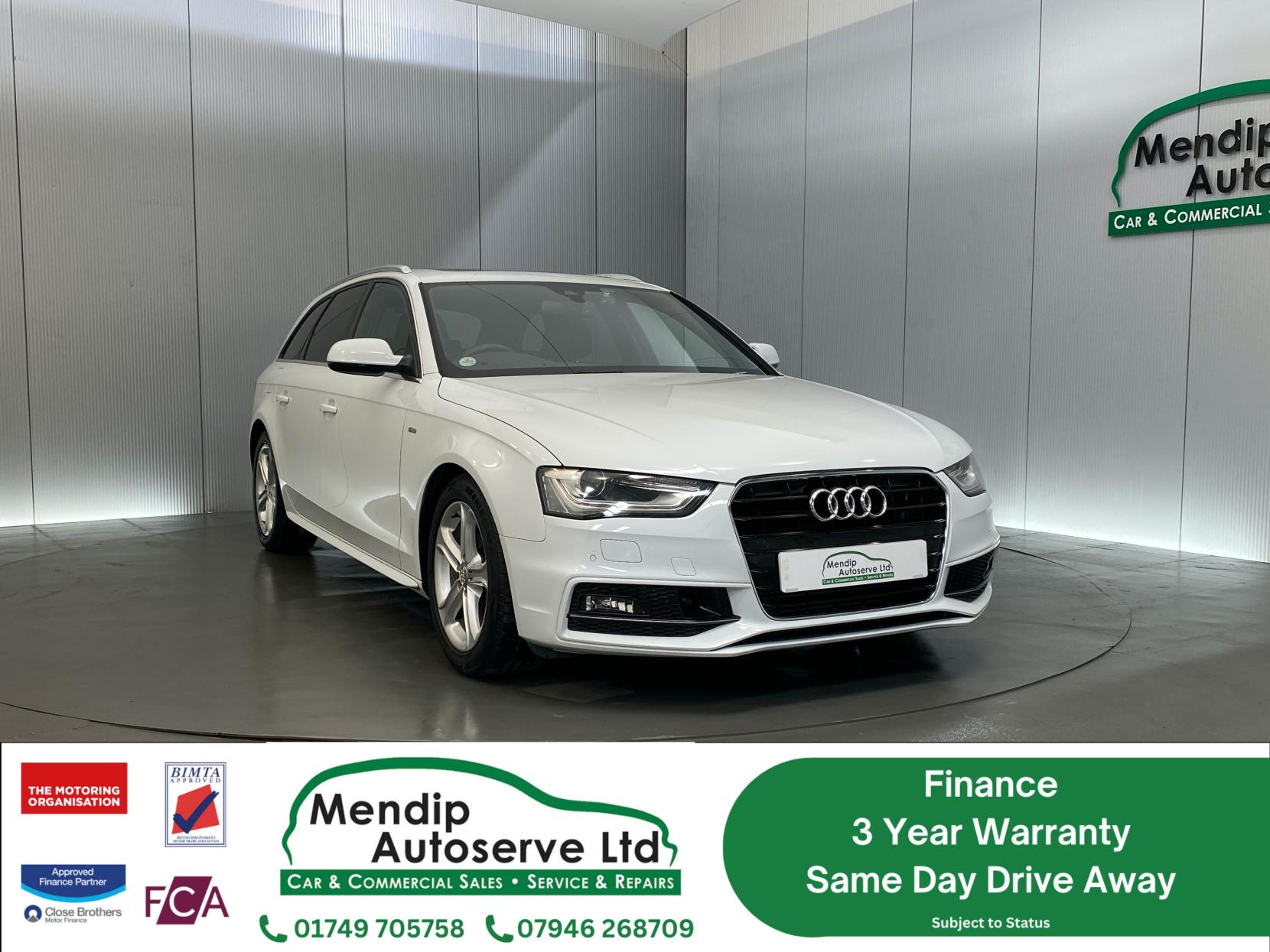 Audi A4 Avant 2.0 TFSI S line Estate 5dr Petrol Multitronic Euro 5 (s/s) (211 ps)