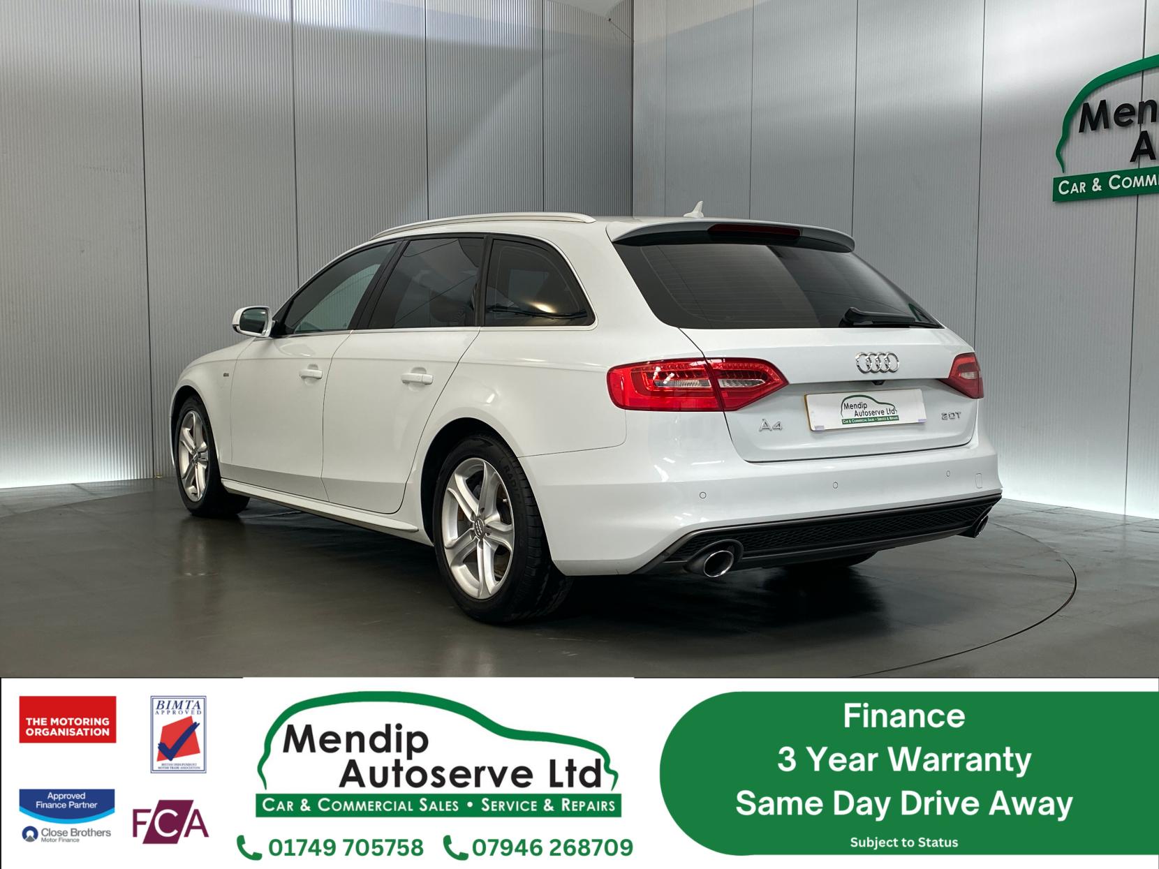 Audi A4 Avant 2.0 TFSI S line Estate 5dr Petrol Multitronic Euro 5 (s/s) (211 ps)