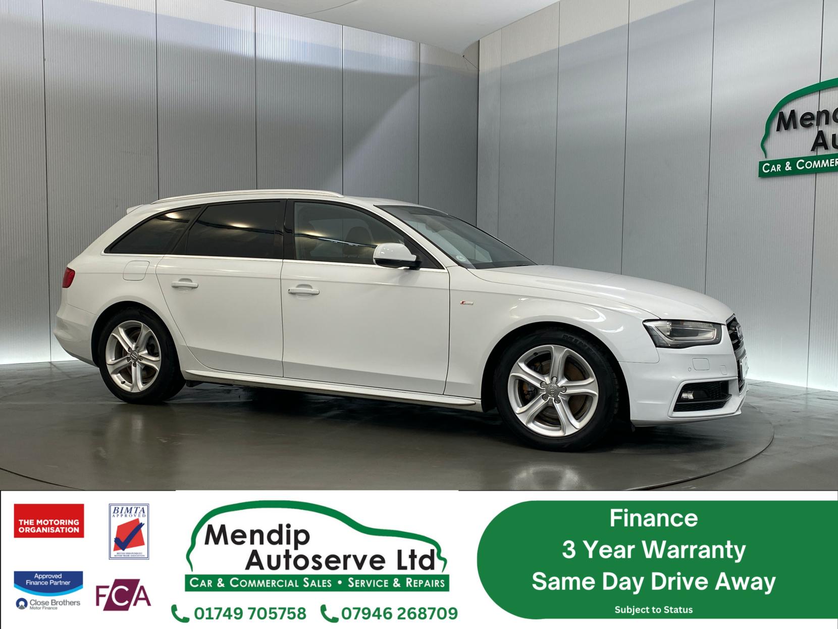 Audi A4 Avant 2.0 TFSI S line Estate 5dr Petrol Multitronic Euro 5 (s/s) (211 ps)
