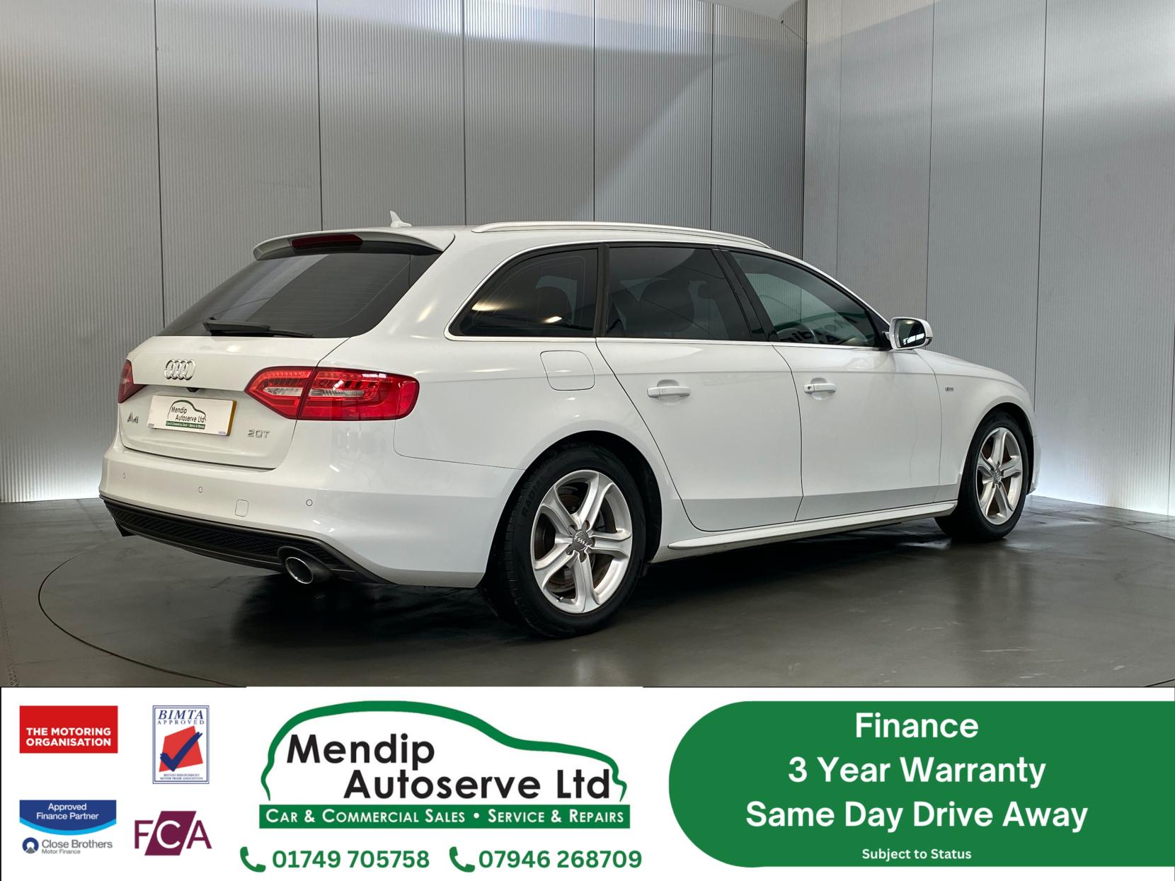 Audi A4 Avant 2.0 TFSI S line Estate 5dr Petrol Multitronic Euro 5 (s/s) (211 ps)