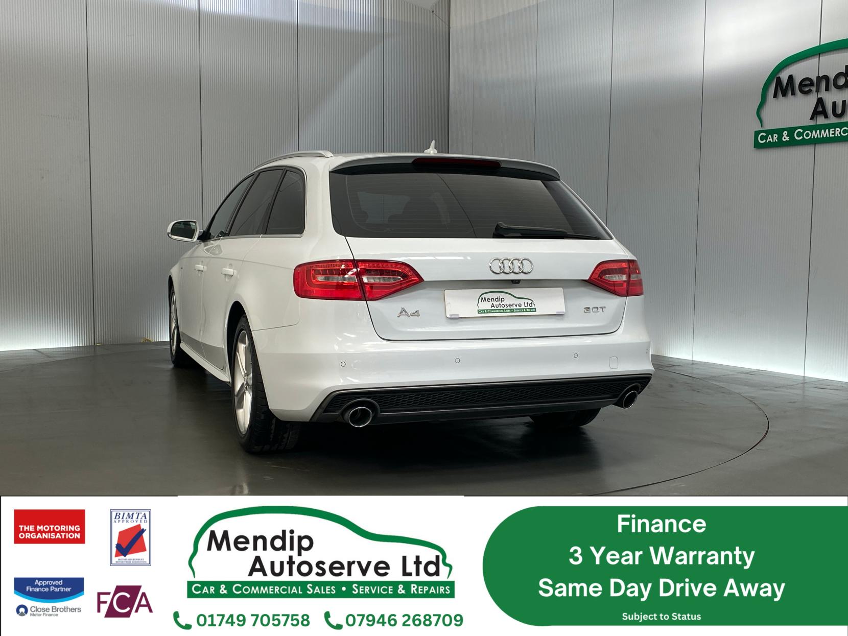 Audi A4 Avant 2.0 TFSI S line Estate 5dr Petrol Multitronic Euro 5 (s/s) (211 ps)
