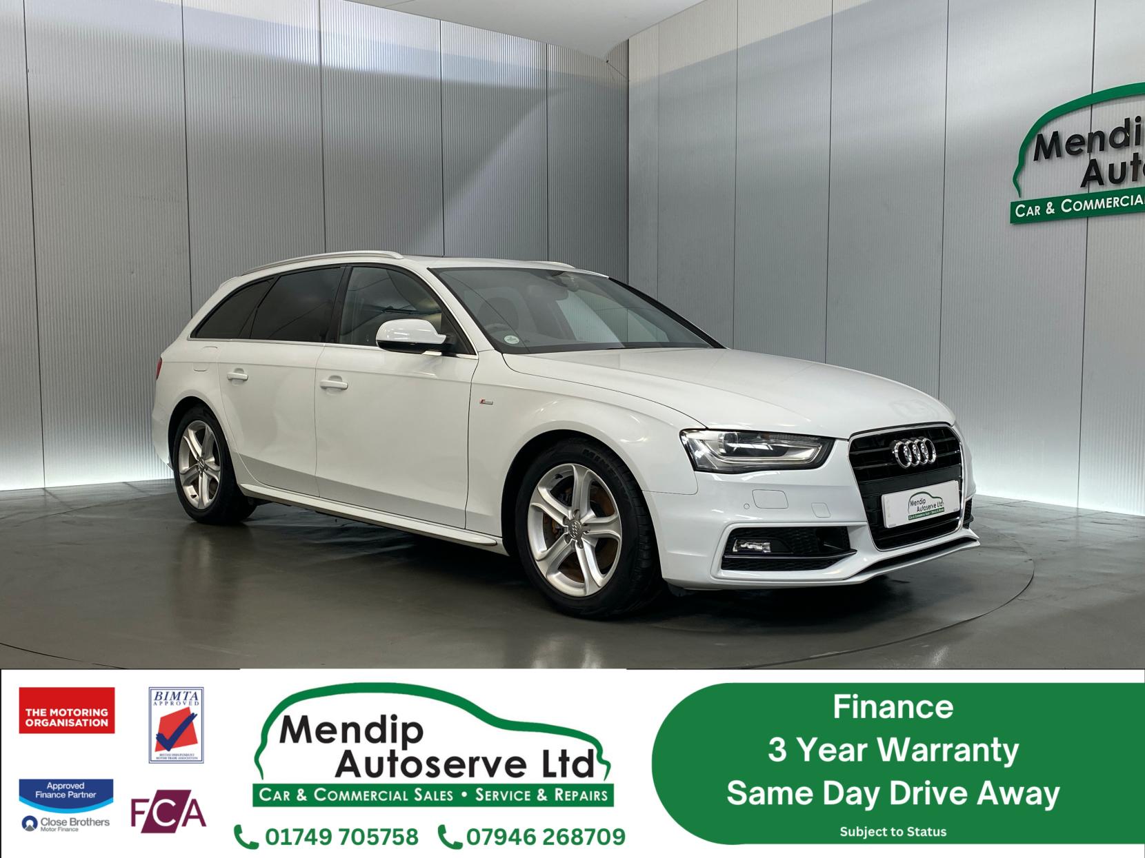Audi A4 Avant 2.0 TFSI S line Estate 5dr Petrol Multitronic Euro 5 (s/s) (211 ps)