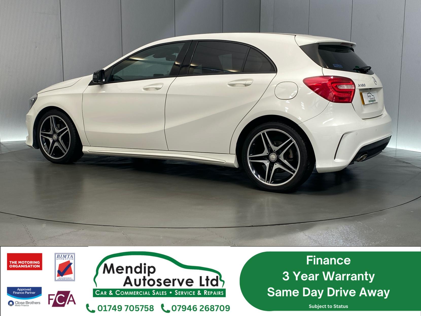 Mercedes-Benz A Class 1.6 A180 BlueEfficiency Sport Hatchback 5dr Petrol 7G-DCT Euro 6 (s/s) (122 ps)