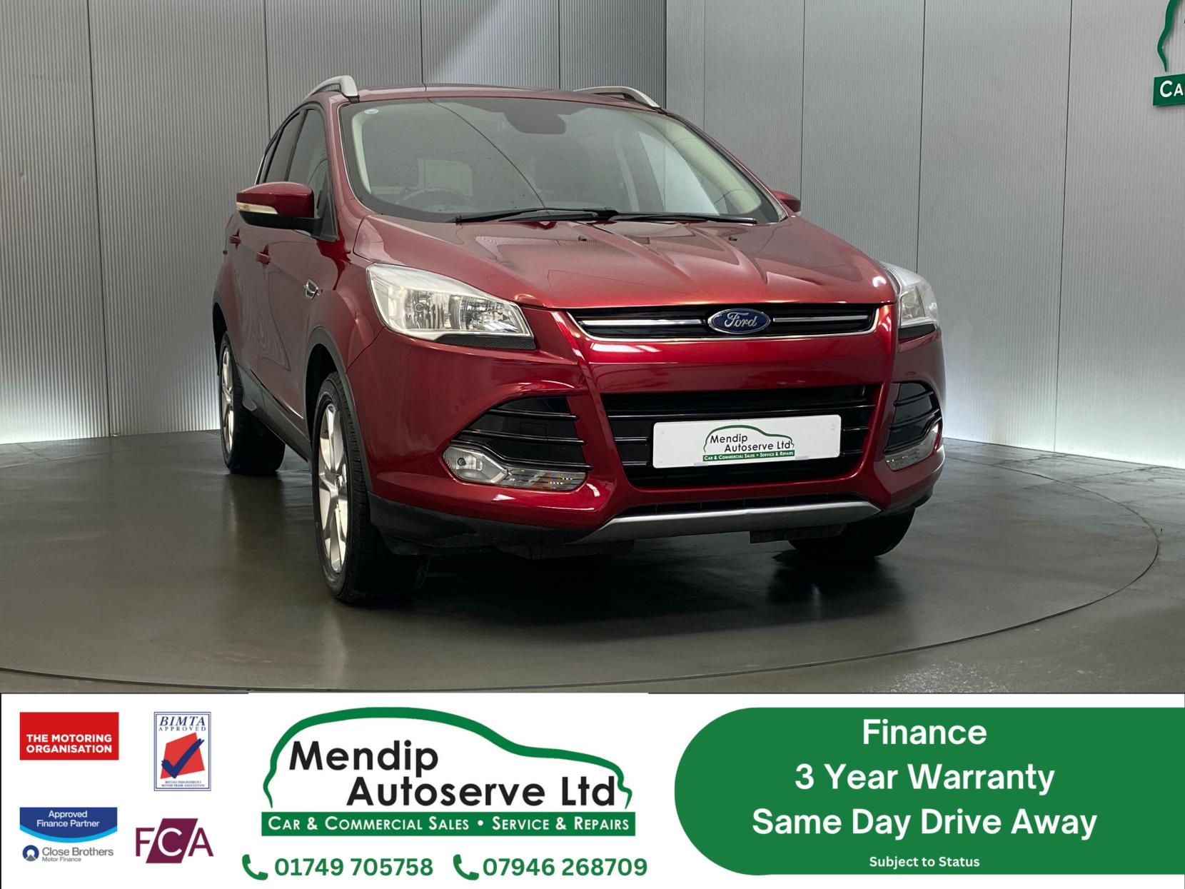 Ford Kuga 2.0 TDCi Titanium SUV 5dr Diesel Manual 2WD Euro 6 (s/s) (150 ps)