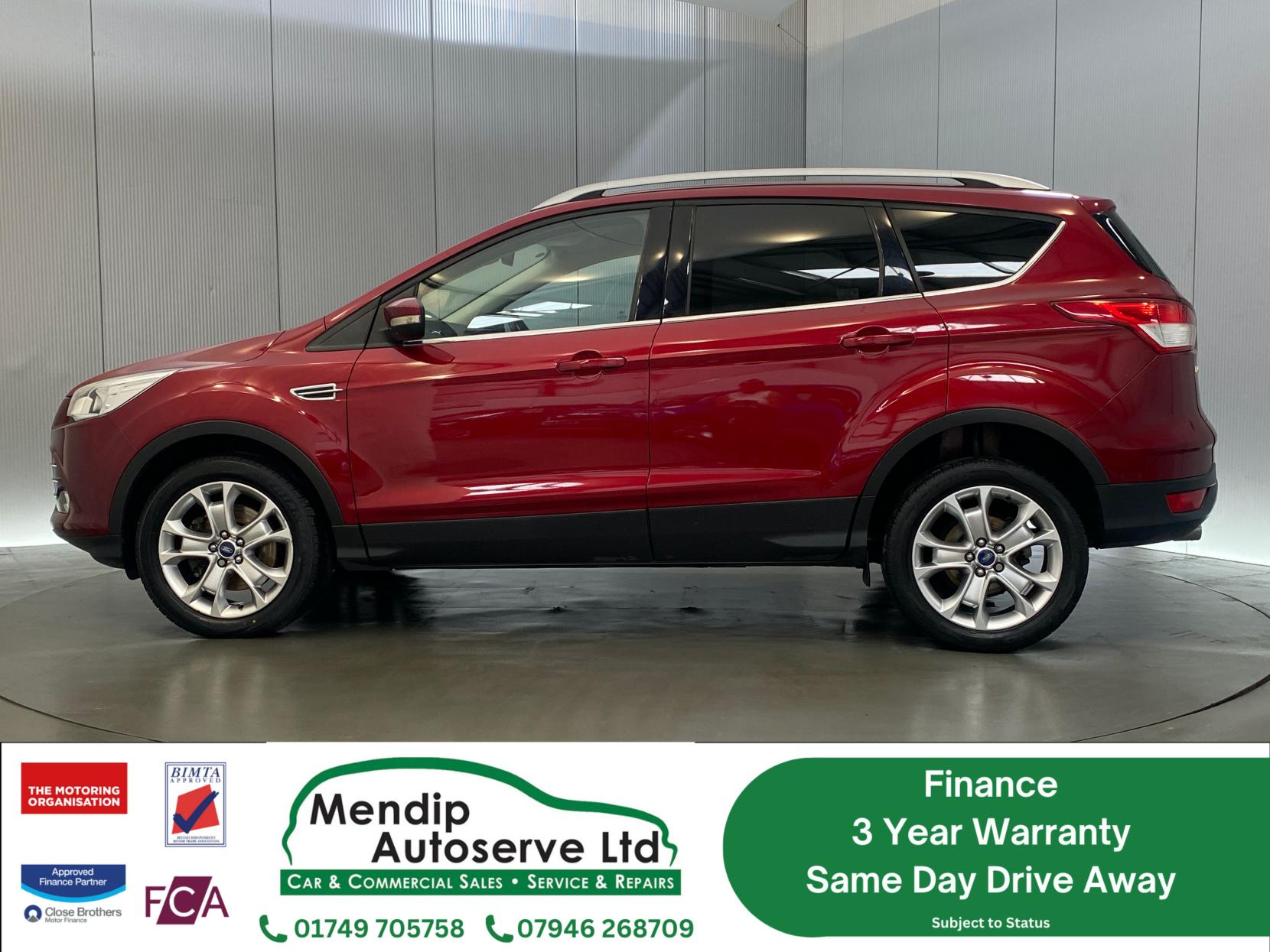 Ford Kuga 2.0 TDCi Titanium SUV 5dr Diesel Manual 2WD Euro 6 (s/s) (150 ps)