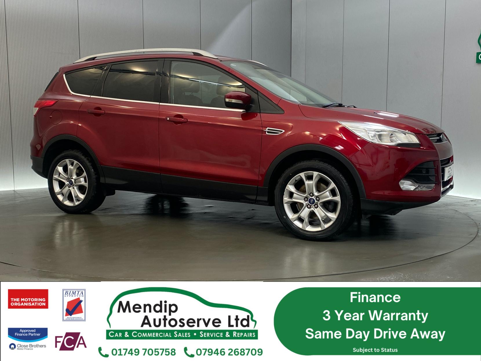 Ford Kuga 2.0 TDCi Titanium SUV 5dr Diesel Manual 2WD Euro 6 (s/s) (150 ps)