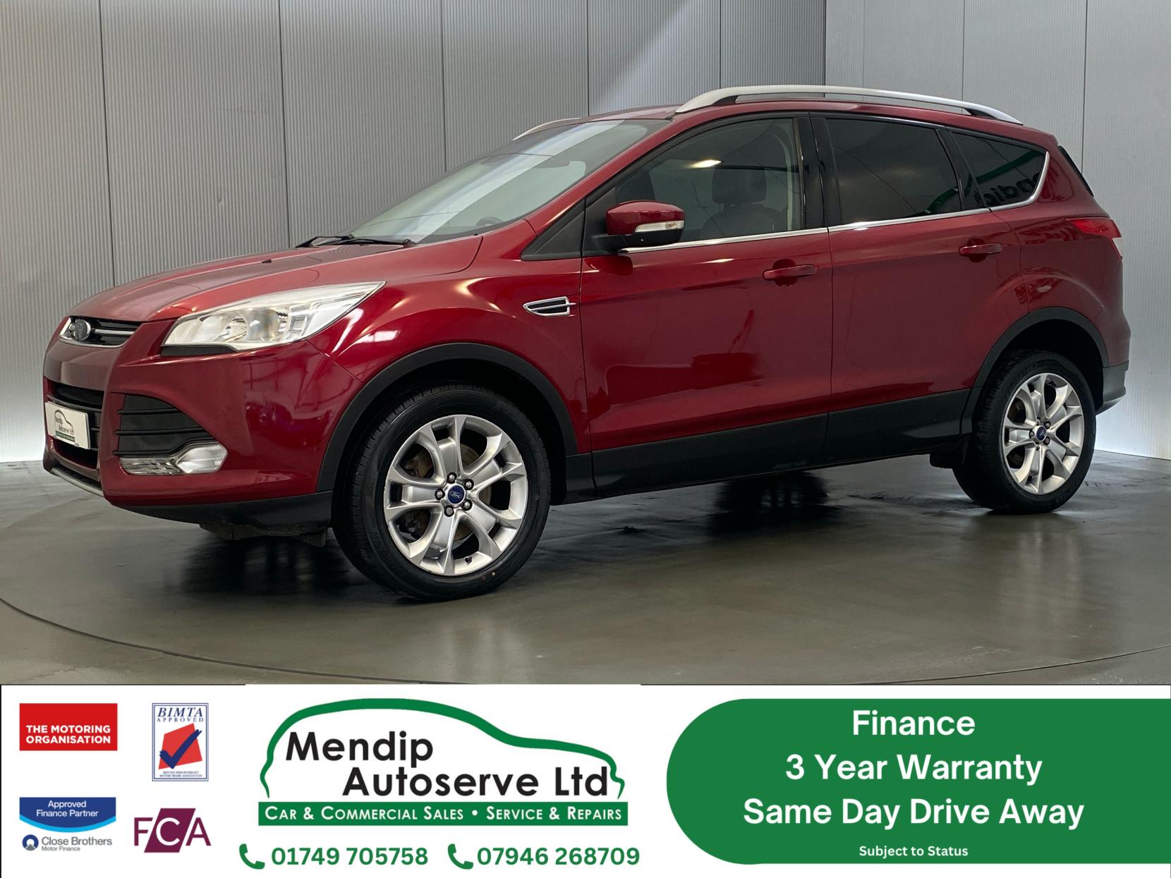 Ford Kuga 2.0 TDCi Titanium SUV 5dr Diesel Manual 2WD Euro 6 (s/s) (150 ps)