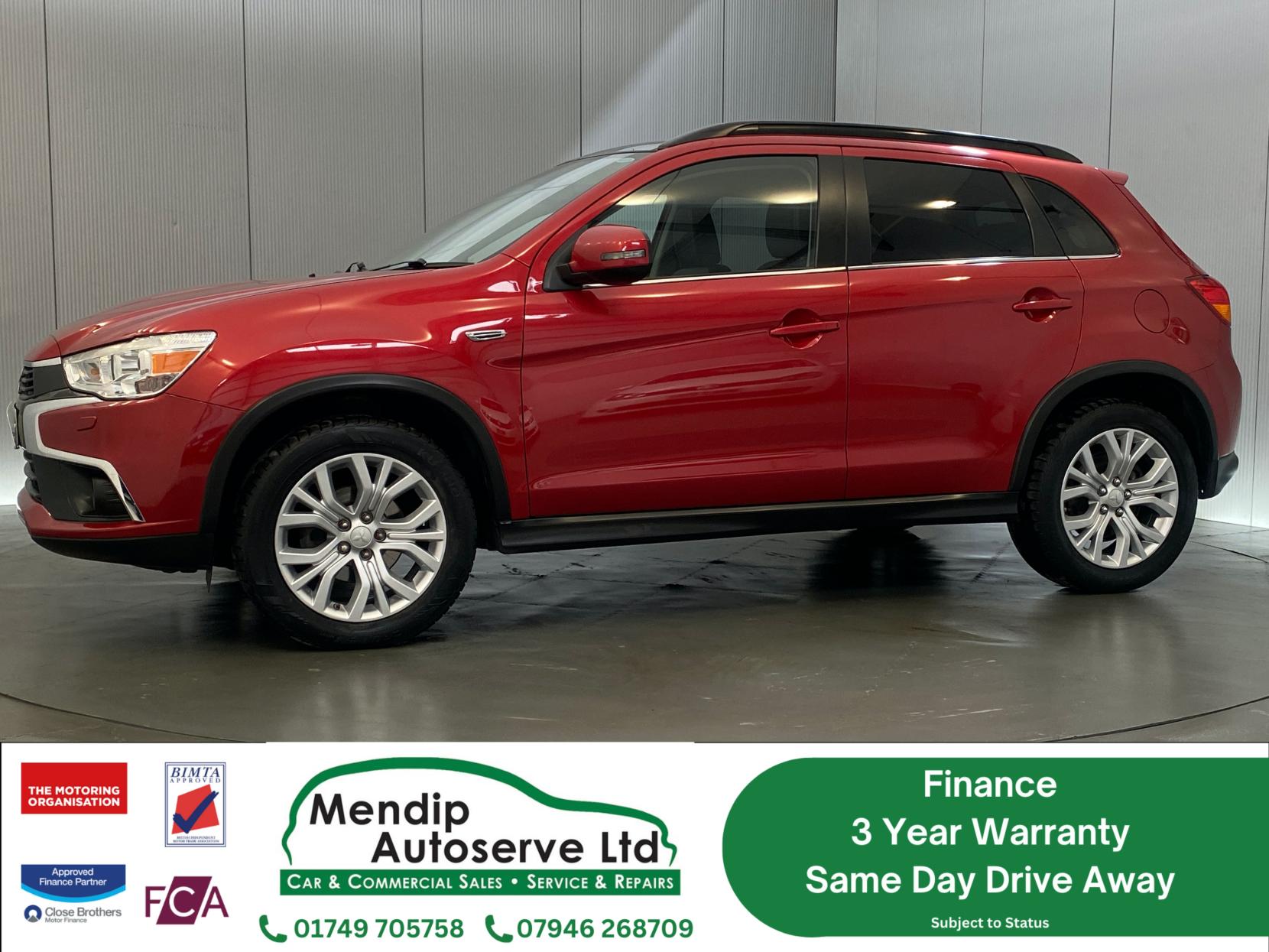 Mitsubishi ASX 2.2 DI-D 4 SUV 5dr Diesel Auto 4WD Euro 6 (147 ps)